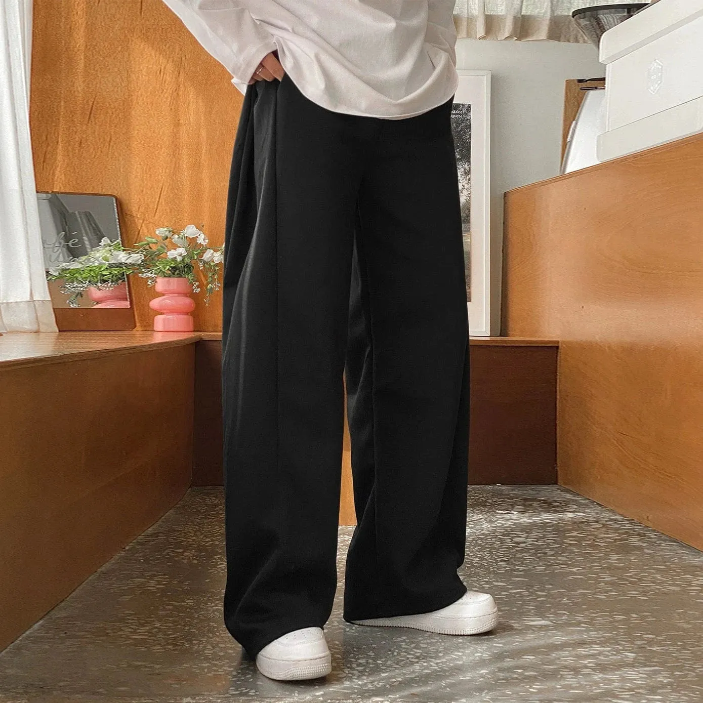 RT No. 29060 PLEATED STRAIGHT SWEATPANTS sold by Real Takai product image thumbnail 2