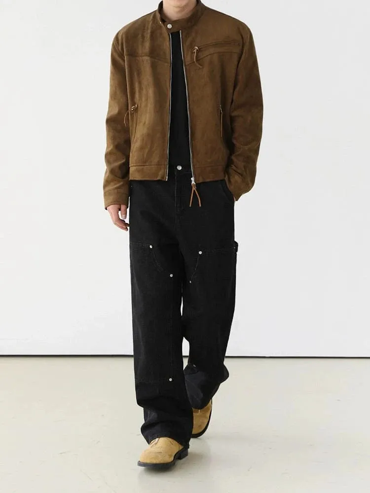RT No. 19002 BROWN SUEDE MOTORCYCLE JACKET sold by Real Takai product image thumbnail 3