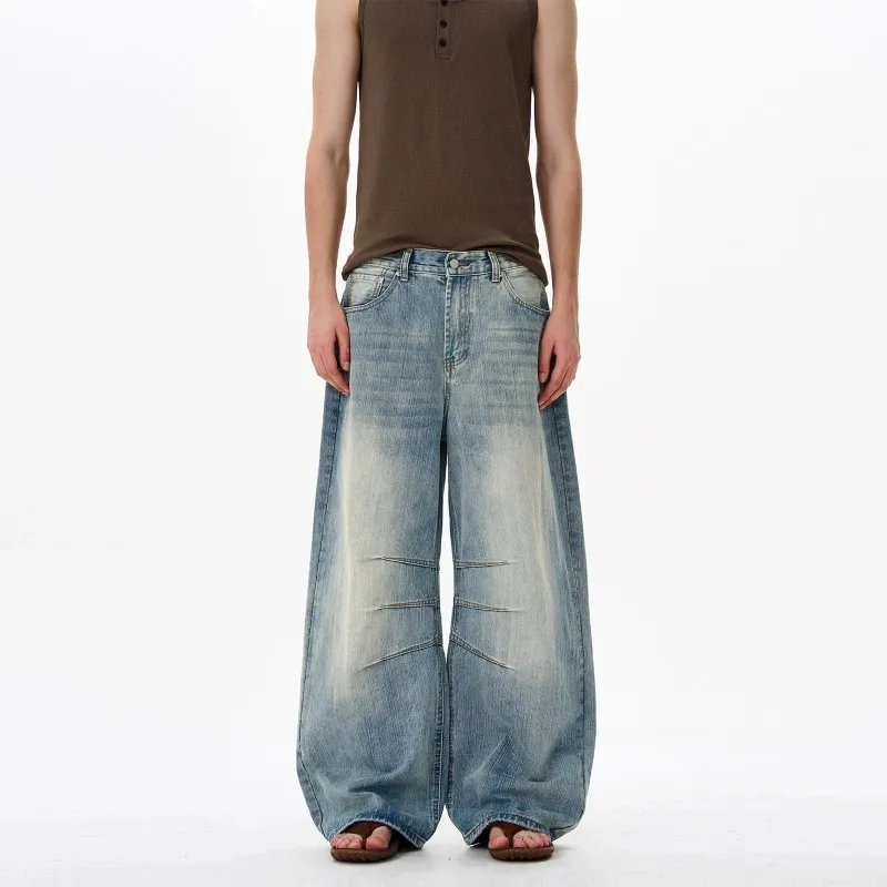 RT No. 18136 BLUE DENIM STRAIGHT JEANS sold by Real Takai