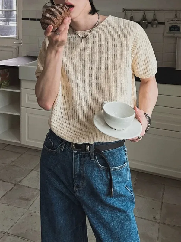 RT No. 18114 KNIT SHORTSLEEVE sold by Real Takai