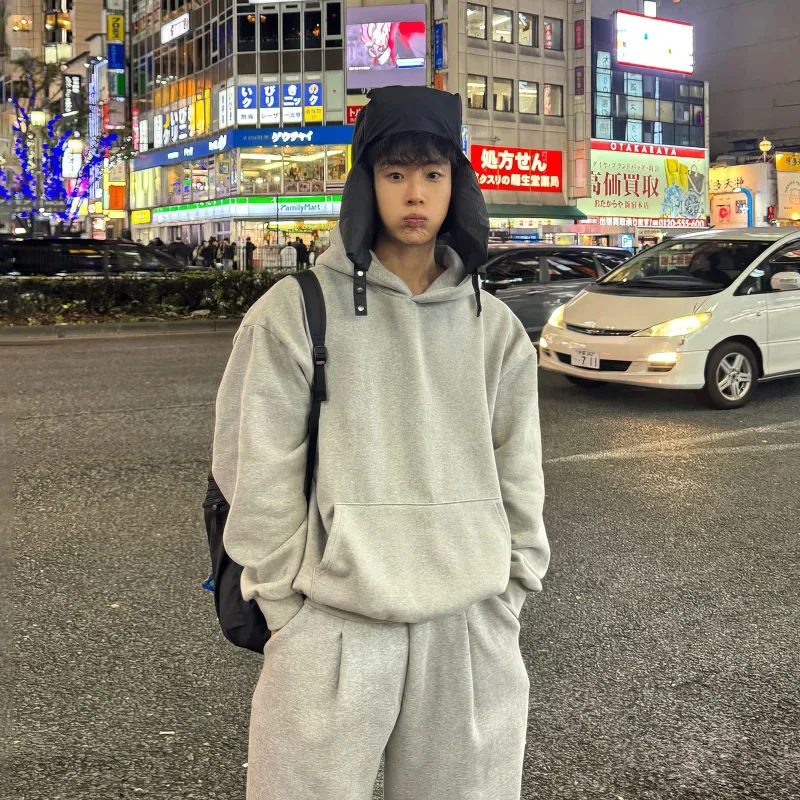 RT No. 12462 PULLOVER HOODIE & PLEATED SWEATPANTS sold by Real Takai