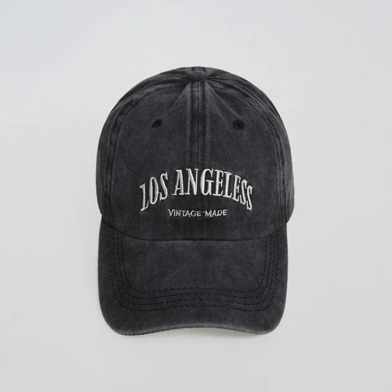 GRAY WASHED LA BASEBALL HAT sold by Real Takai