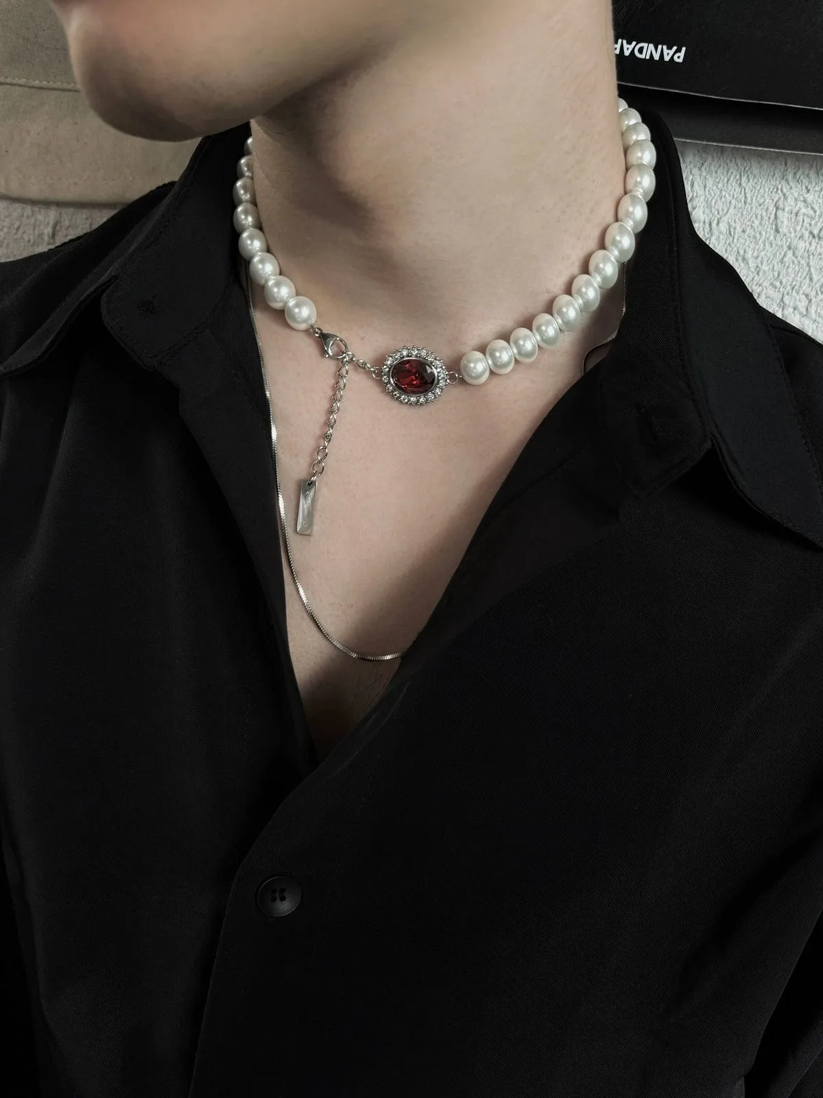 PEARL RUBY NECKLACE sold by Real Takai product image thumbnail 3