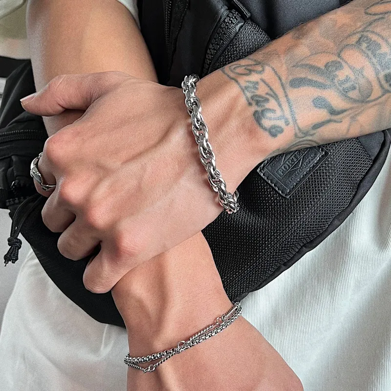 SIMPLE CHAIN BRACELET sold by Real Takai