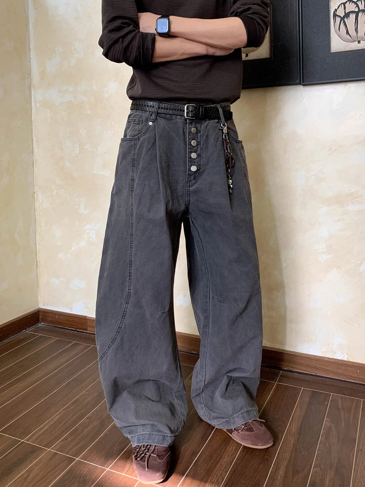 RT No. 58047 RECONSTRUCTED SCIMITAR CARGO PANTS sold by Real Takai product image thumbnail 4