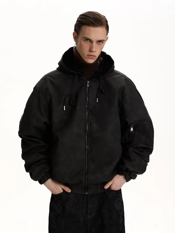 RT No. 58011 KAZE LEATHER ZIPPER JACKET sold by Real Takai