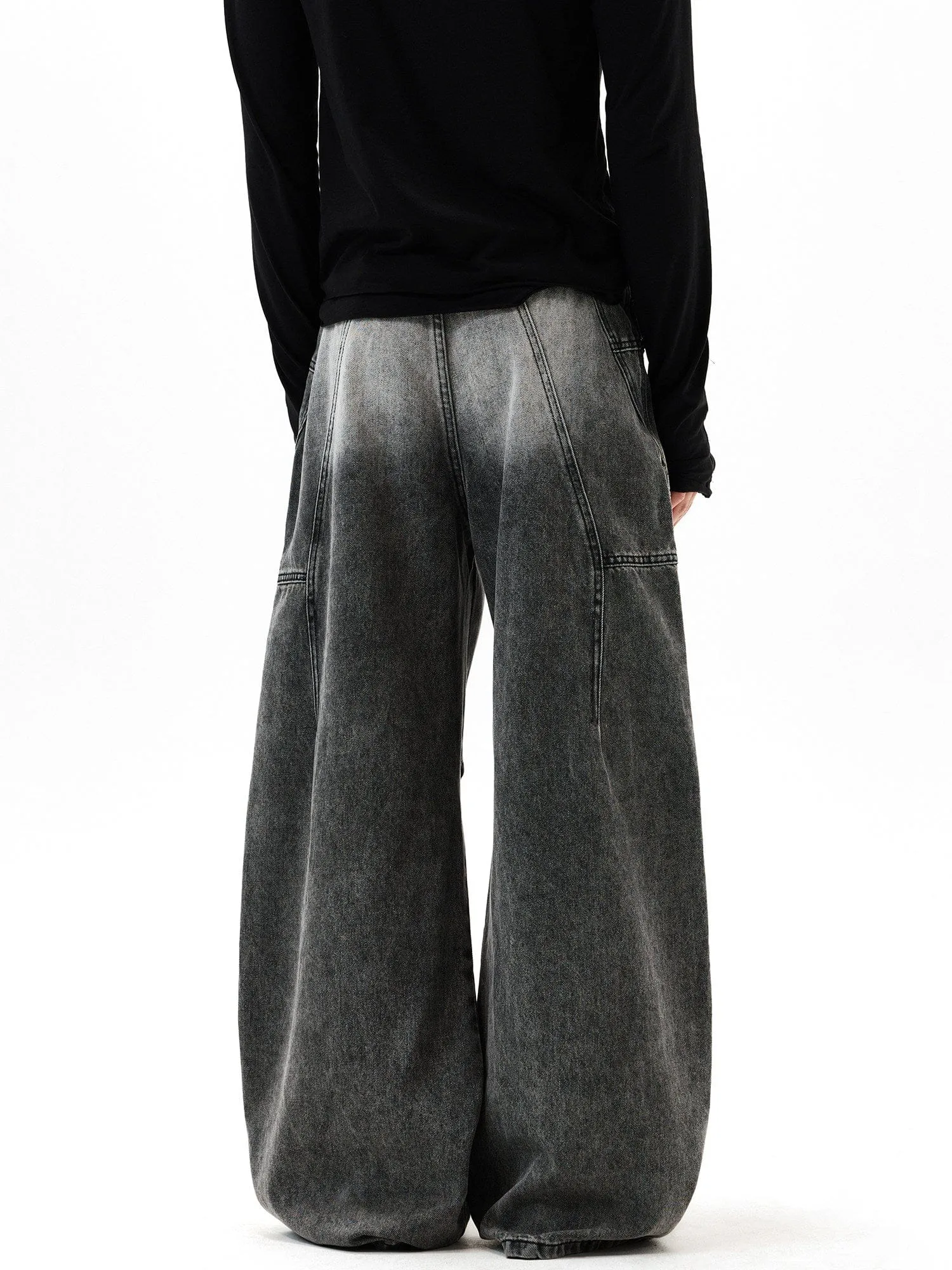 RT No. 55115 RECONSTRUCTED BAGGY STRAIGHT JEANS sold by Real Takai product image thumbnail 5