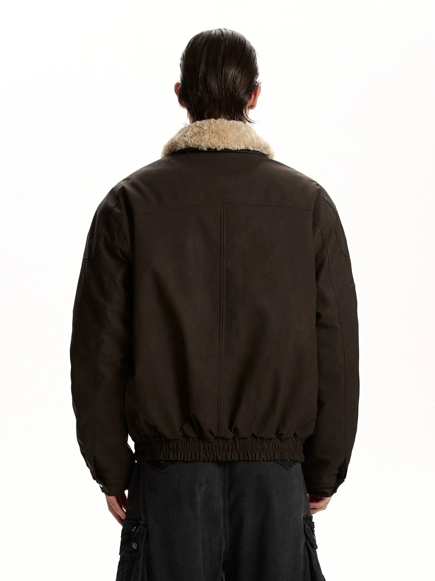 RT No. 59027 SILHOUETTE FUR COLLAR JACKET sold by Real Takai product image thumbnail 4