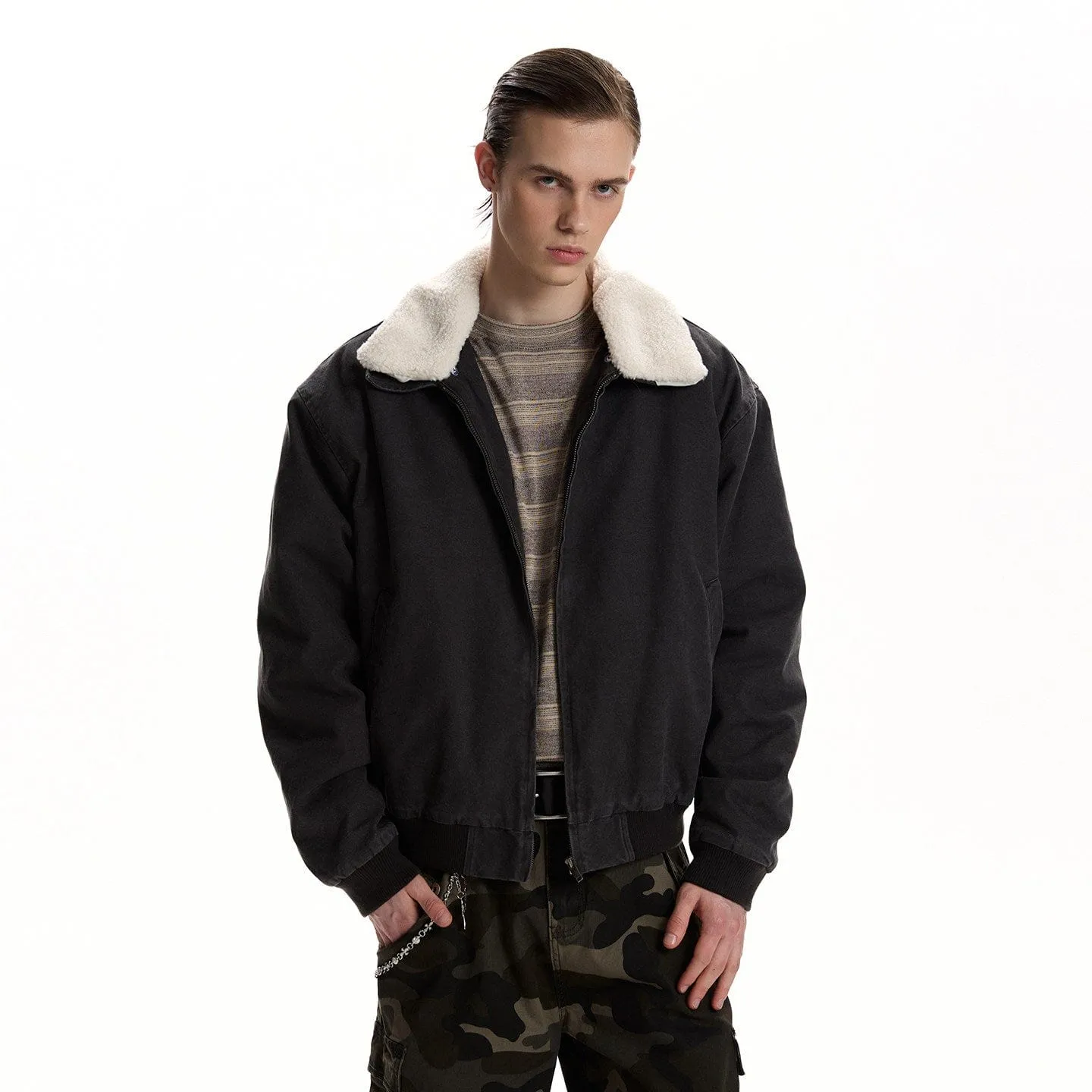 RT No. 59051 SILHOUETTE FUR COLLAR JACKET sold by Real Takai product image thumbnail 3