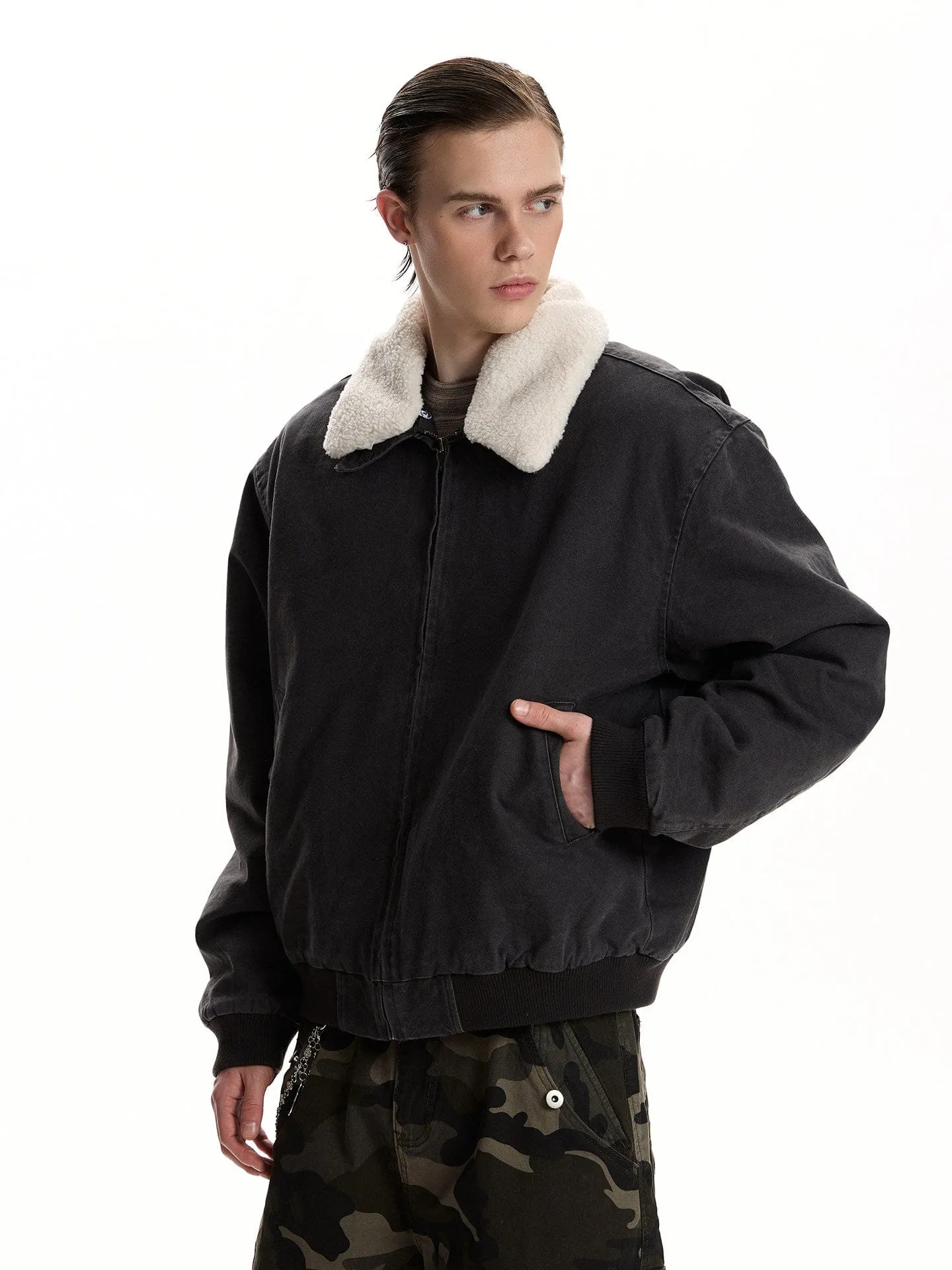 RT No. 59051 SILHOUETTE FUR COLLAR JACKET sold by Real Takai product image thumbnail 4