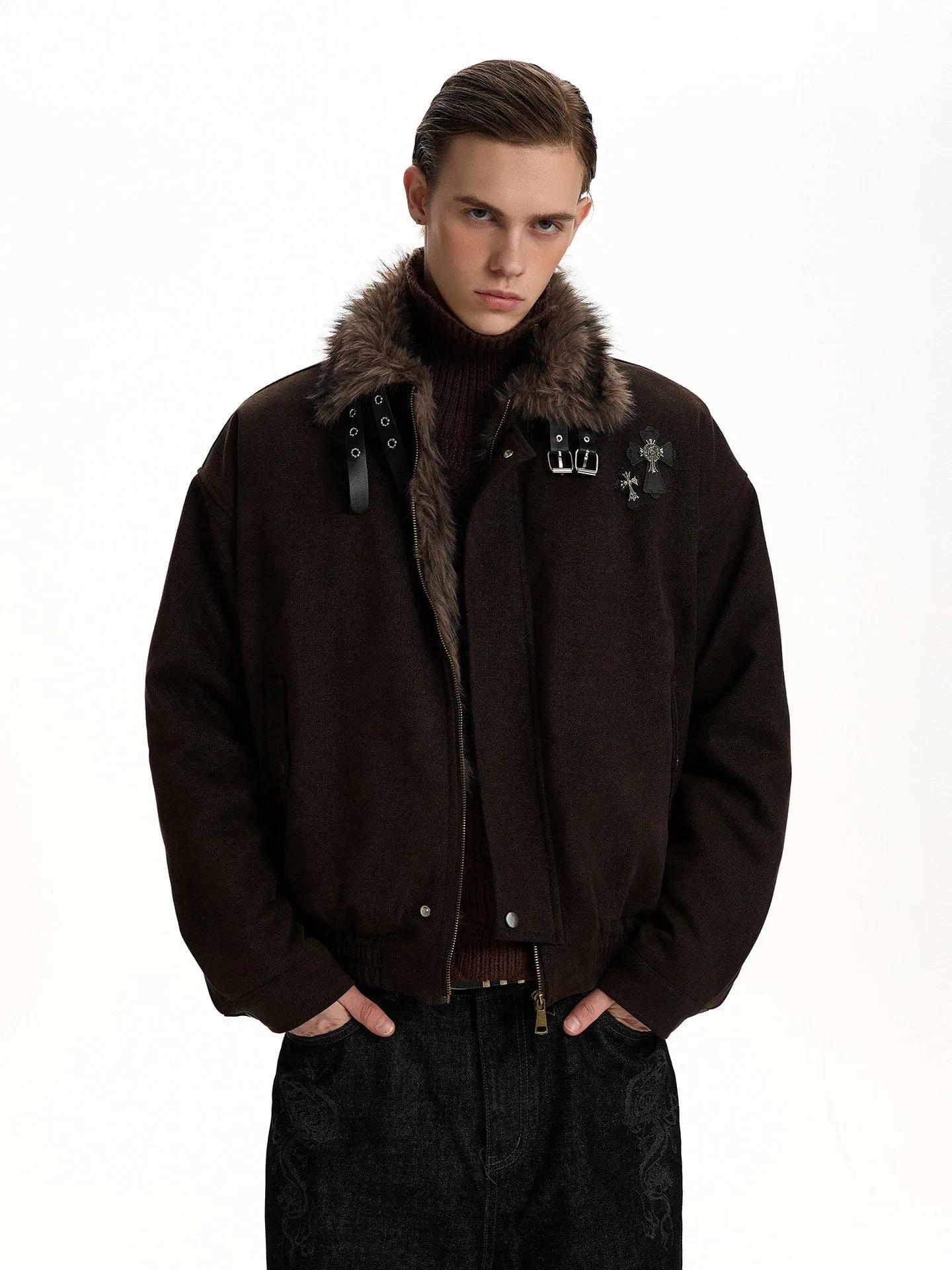 RT No. 58001 CROSS PATCH WOLF JACKET sold by Real Takai product image thumbnail 2
