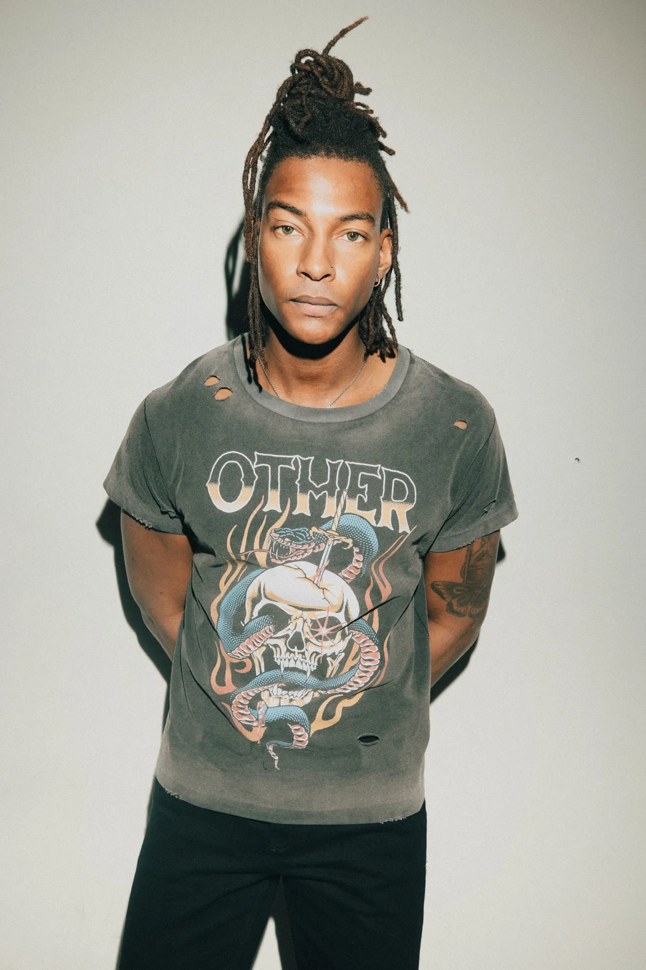 Deadly Viper Vintage Tee | Heavy Relic Black sold by Other UK product image thumbnail 2