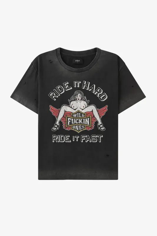 Ride It Hard Vintage Tee sold by Other UK