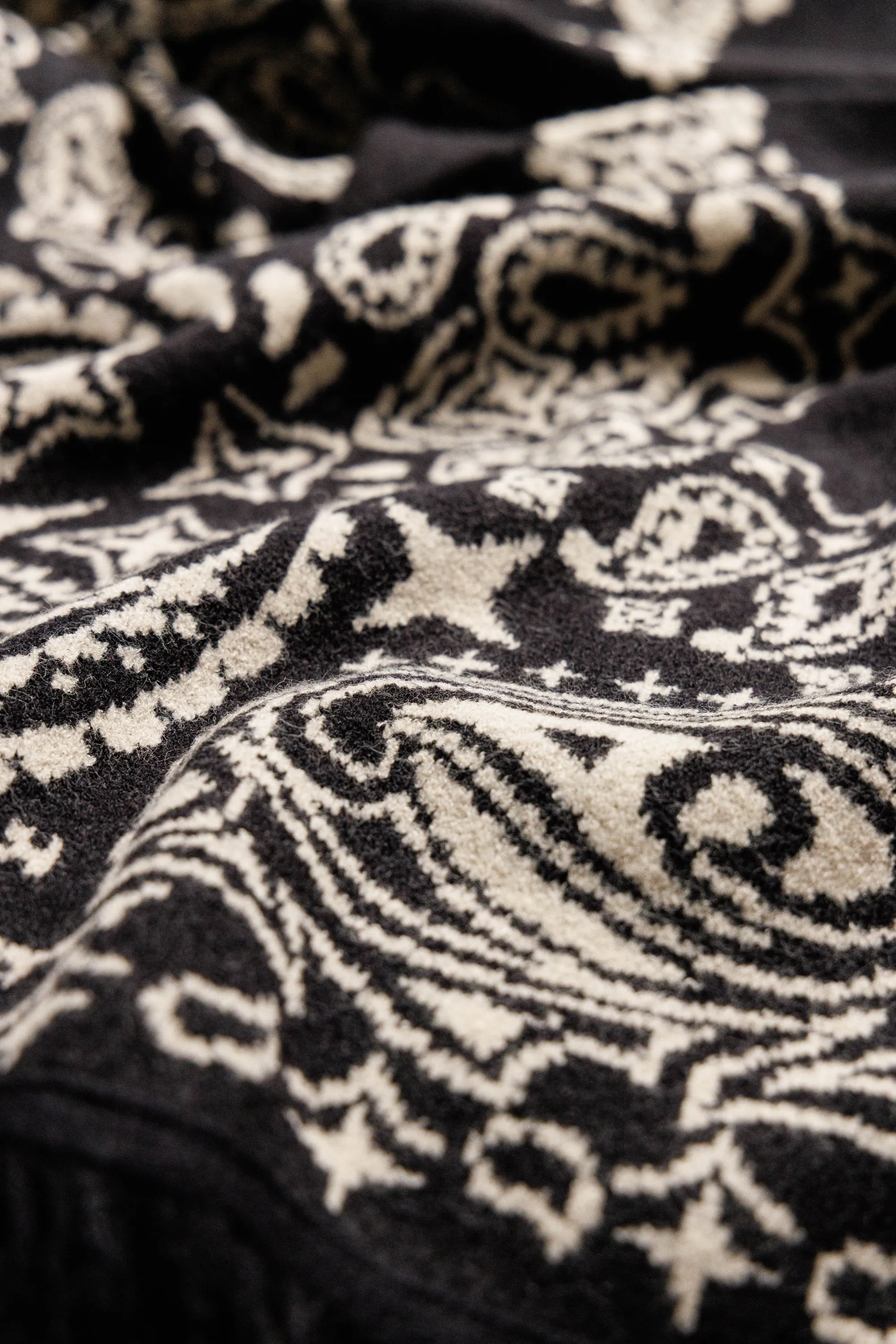 Western Bandana Poncho - Black sold by Other UK product image thumbnail 4