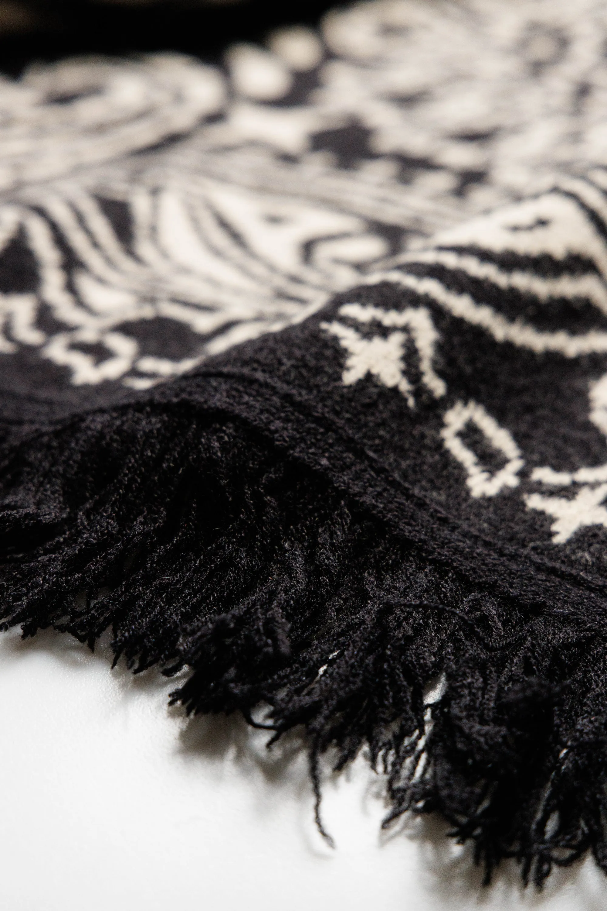 Western Bandana Poncho - Black sold by Other UK product image thumbnail 5