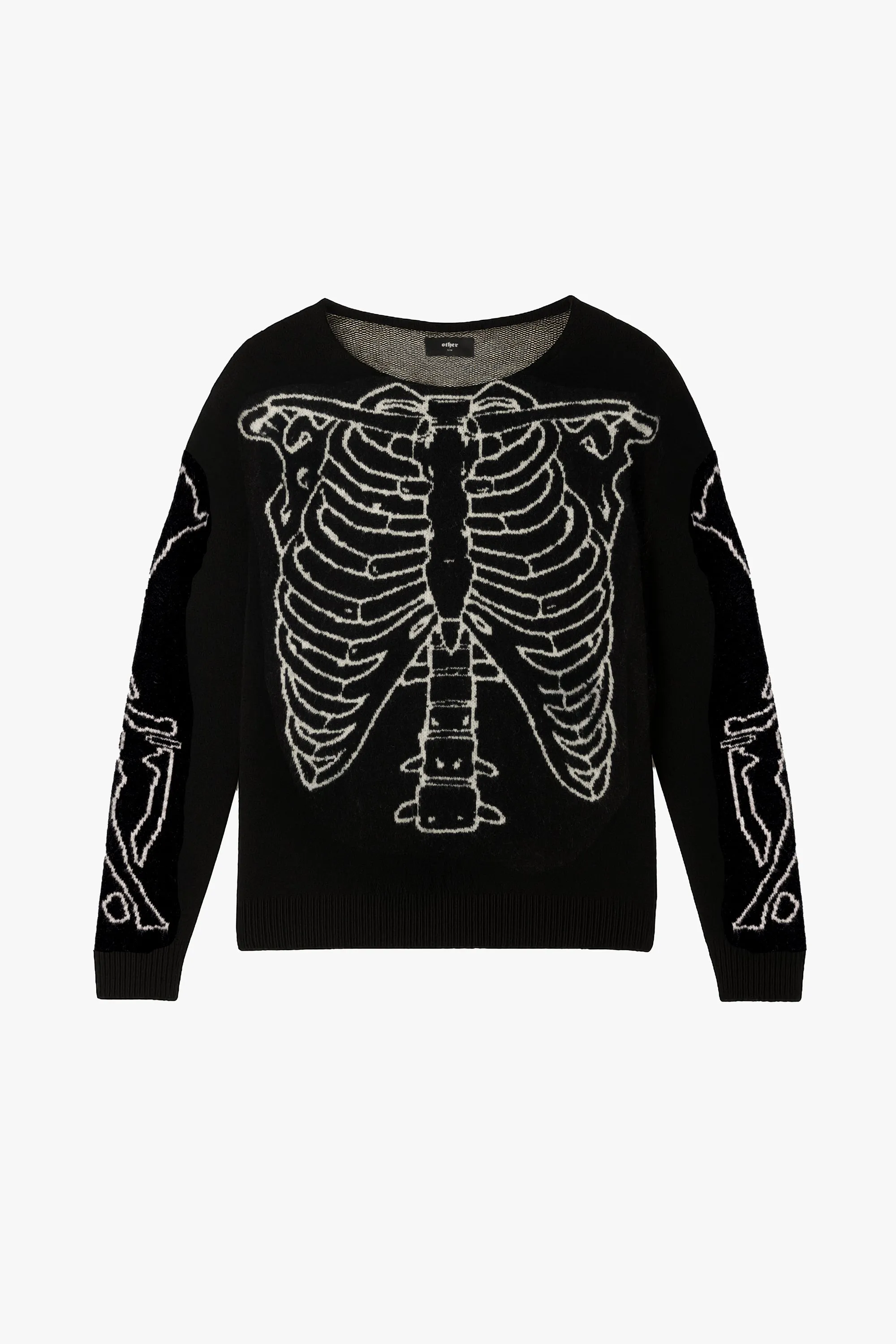 REVERSE SKELETON JUMPER - BLACK sold by Other UK