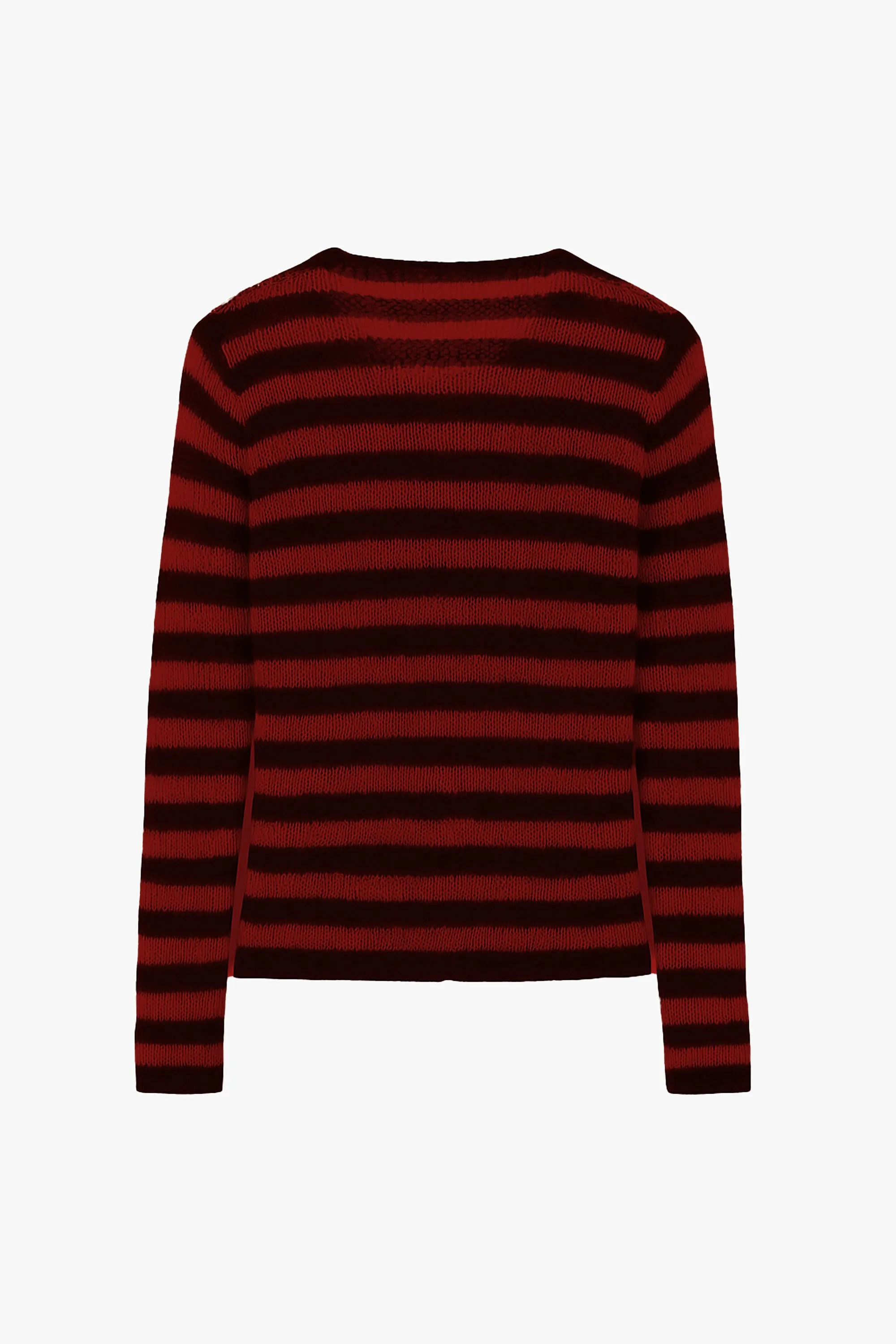 CLASSIC STRIPE NAVARRO JUMPER - BLACK & OXBLOOD sold by Other UK product image thumbnail 2