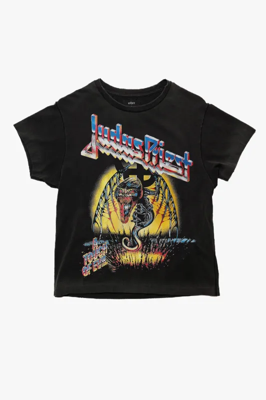 JUDAS PRIEST A TOUCH OF EVIL VINTAGE T-SHIRT made by Other UK
