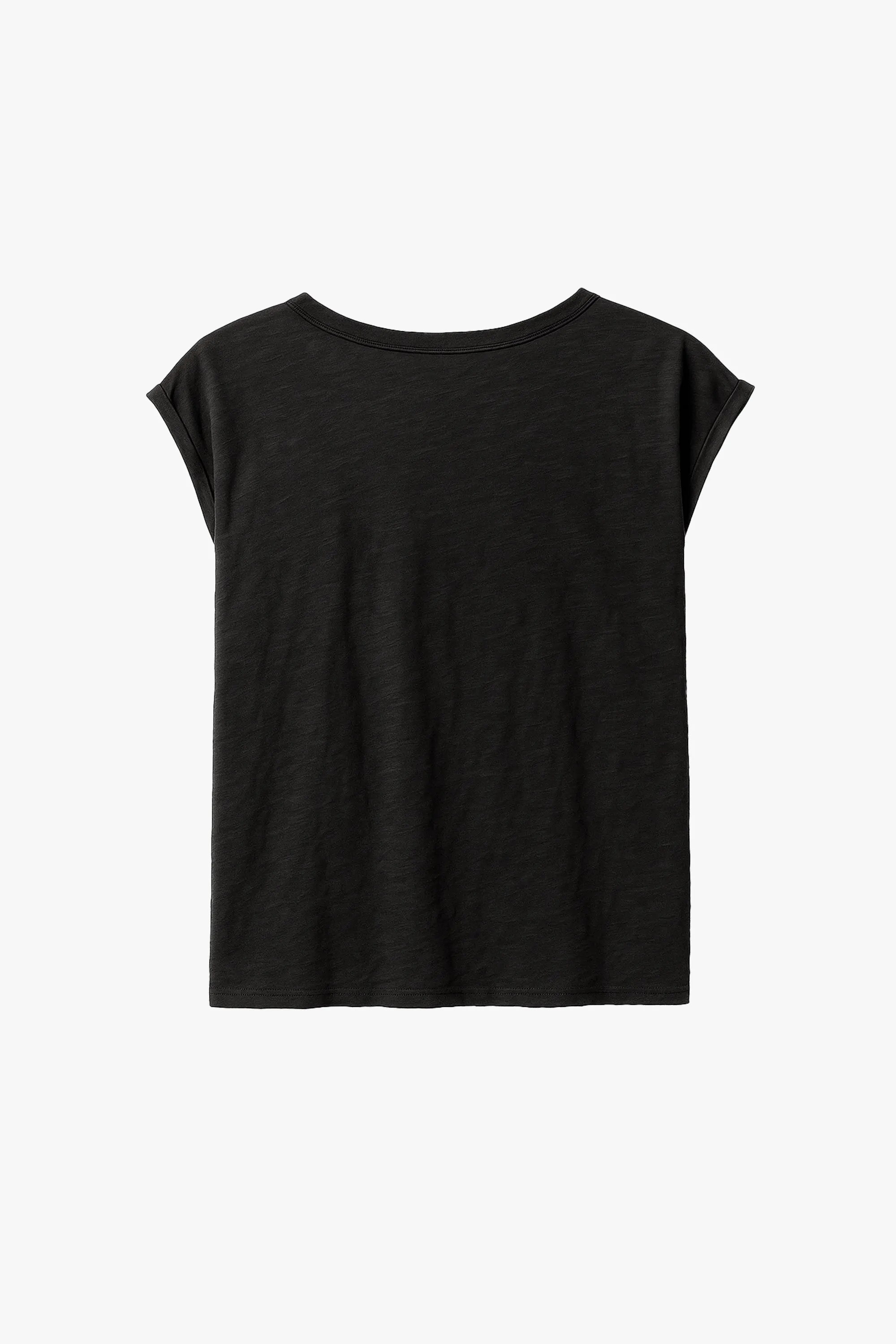 Lazarus Scoop Neck T-Shirt - Black sold by Other UK product image thumbnail 4