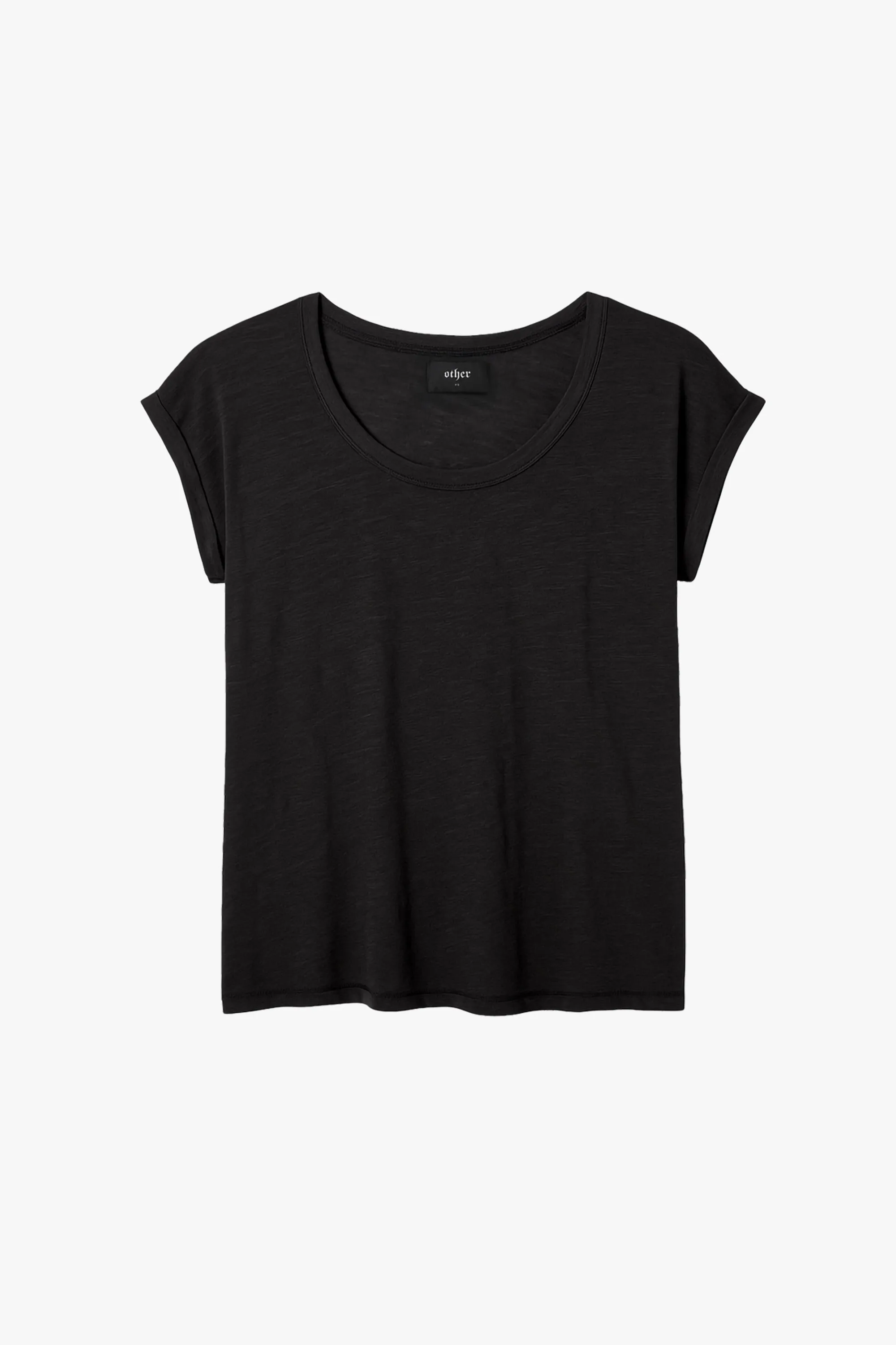 Lazarus Scoop Neck T-Shirt - Black sold by Other UK