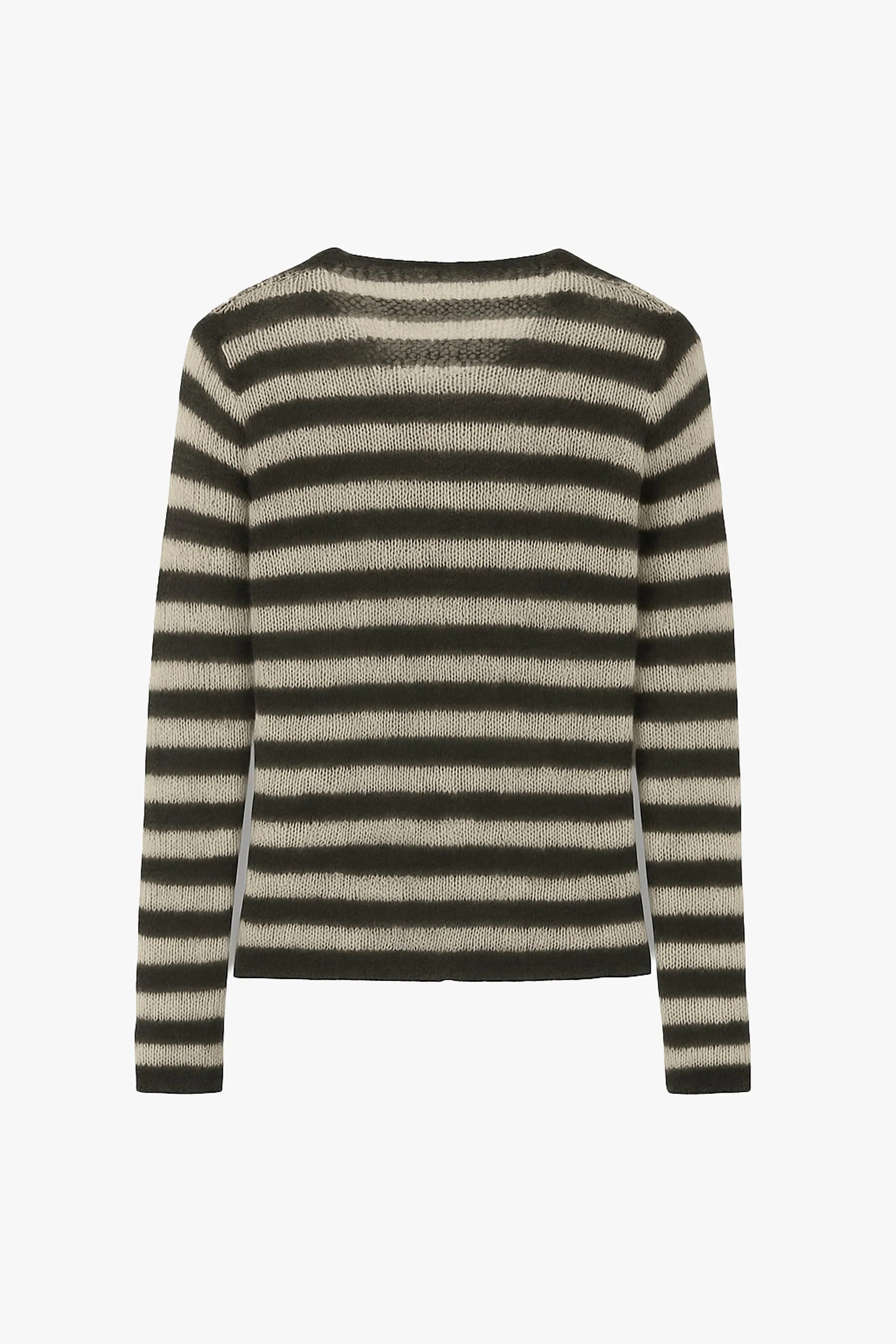 CLASSIC STRIPE NAVARRO JUMPER - BLACK & DIRTY WHITE sold by Other UK product image thumbnail 2