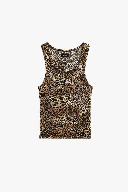 Leopard Cropped Beater sold by Other UK