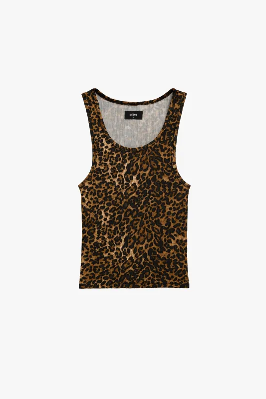 Dark Leopard Cropped Beater sold by Other UK
