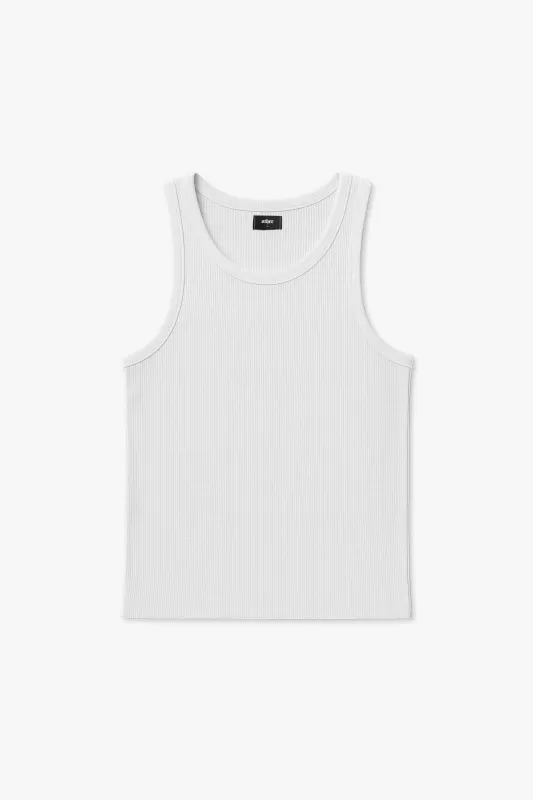 HEAVY RIB BEATER VEST -White made by Other UK
