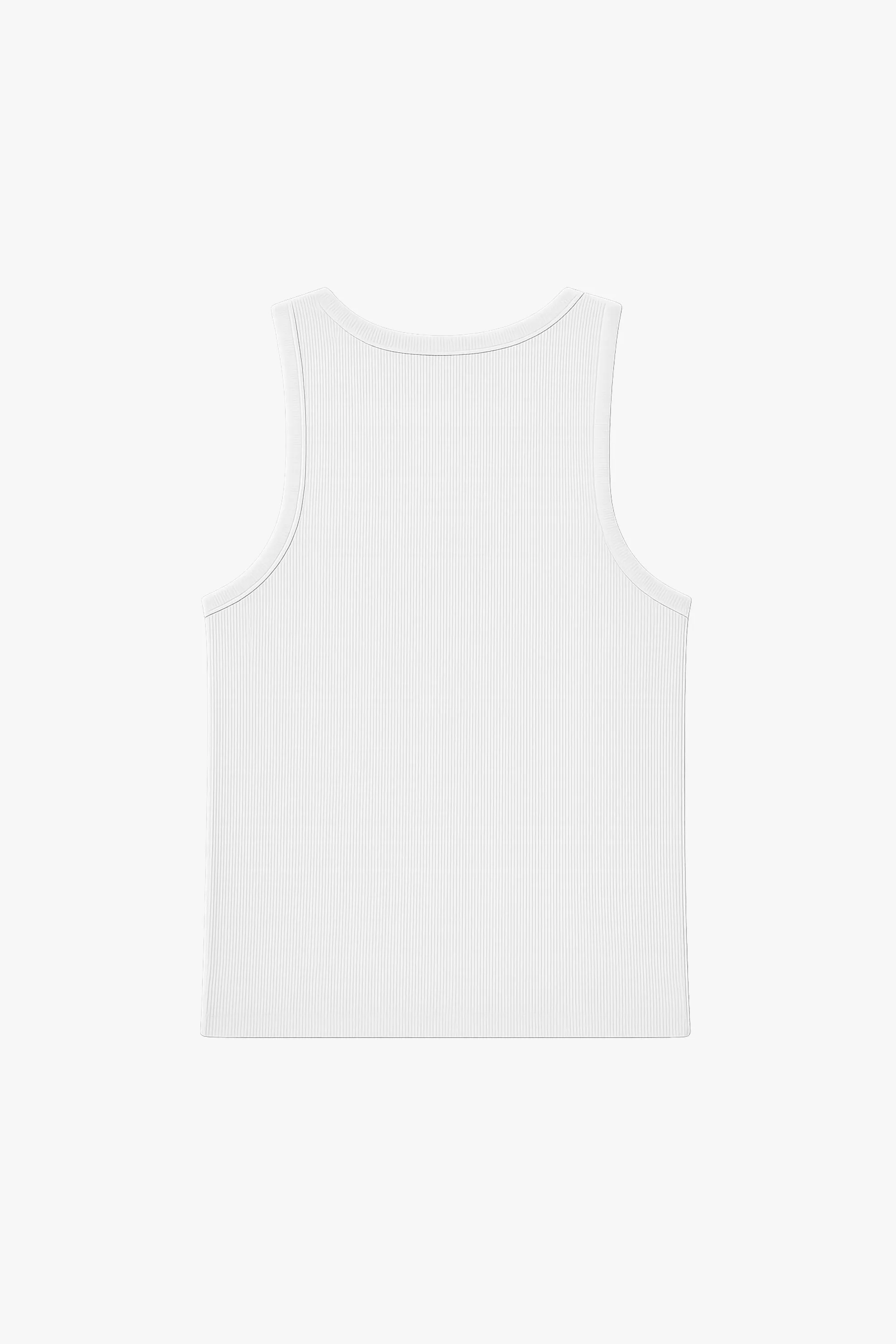 HEAVY RIB BEATER VEST -White sold by Other UK product image thumbnail 3