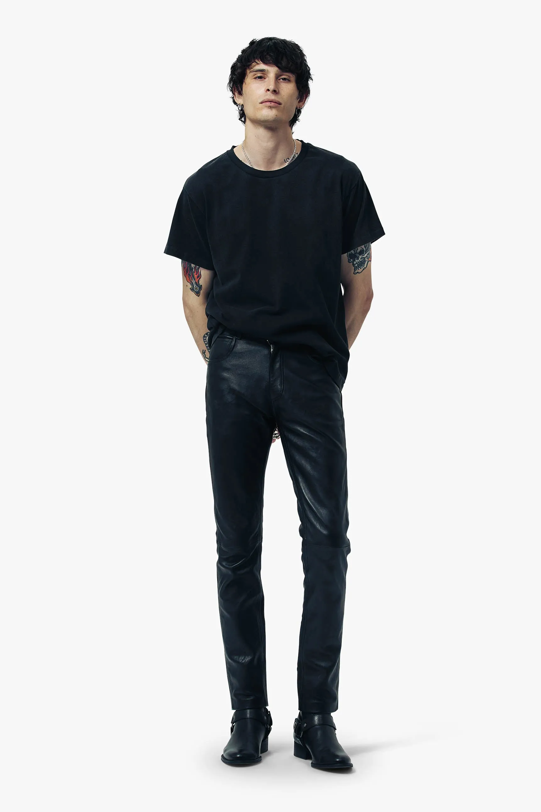 Vintage Issue T-Shirt - Worn Black sold by Other UK product image thumbnail 5