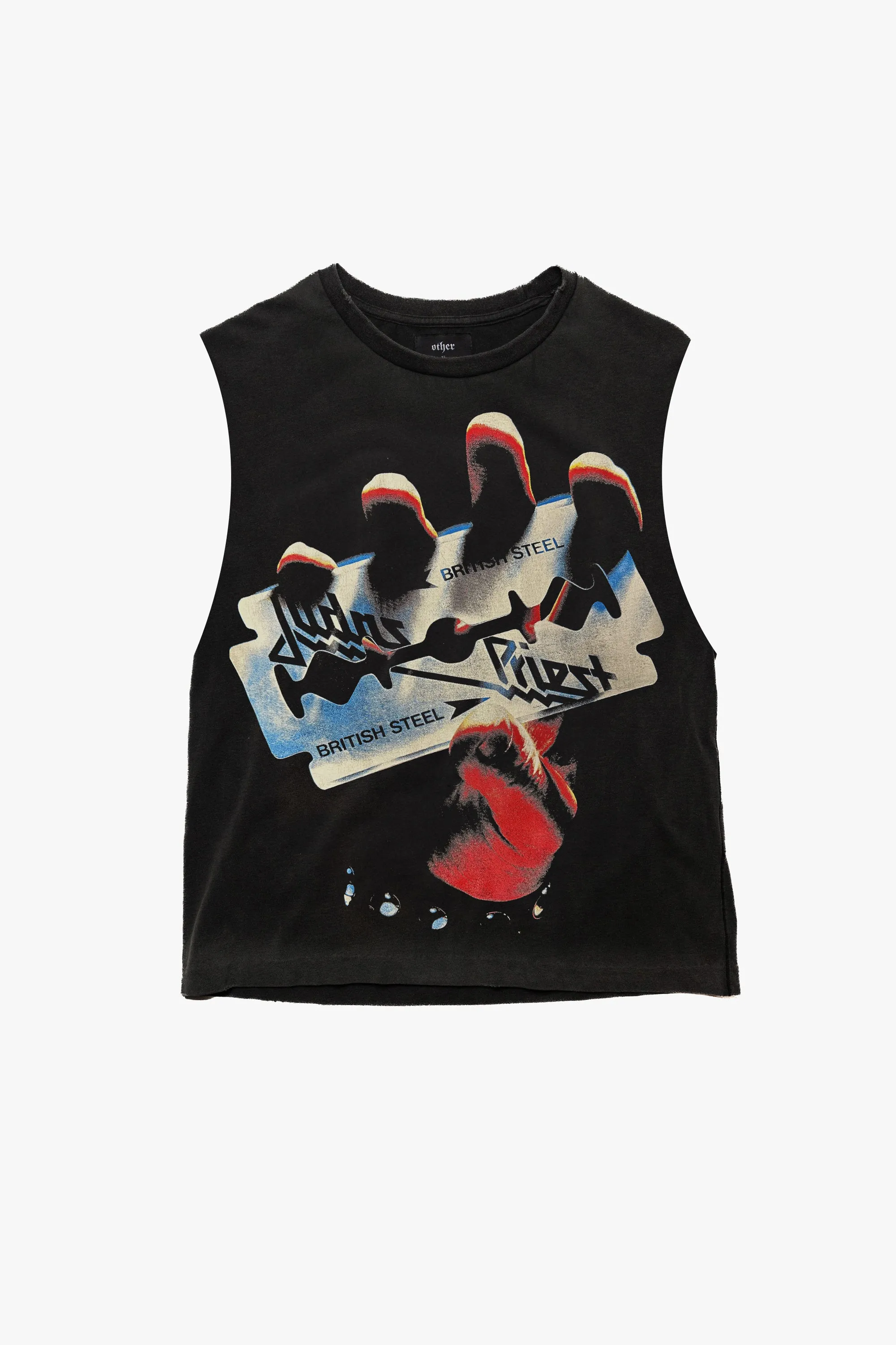 JUDAS PRIEST BRITISH STEEL VINTAGE TANK sold by Other UK