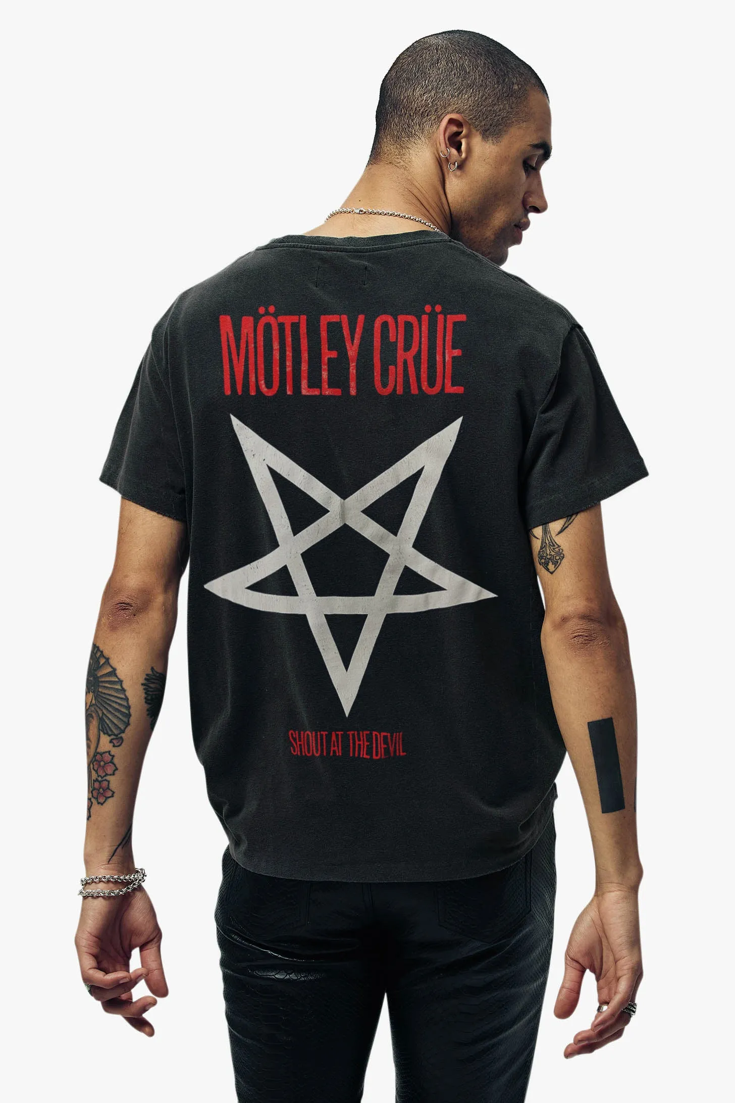 MOTLEY CRUE SHOUT AT THE DEVIL VINTAGE T-SHIRT sold by Other UK product image thumbnail 3