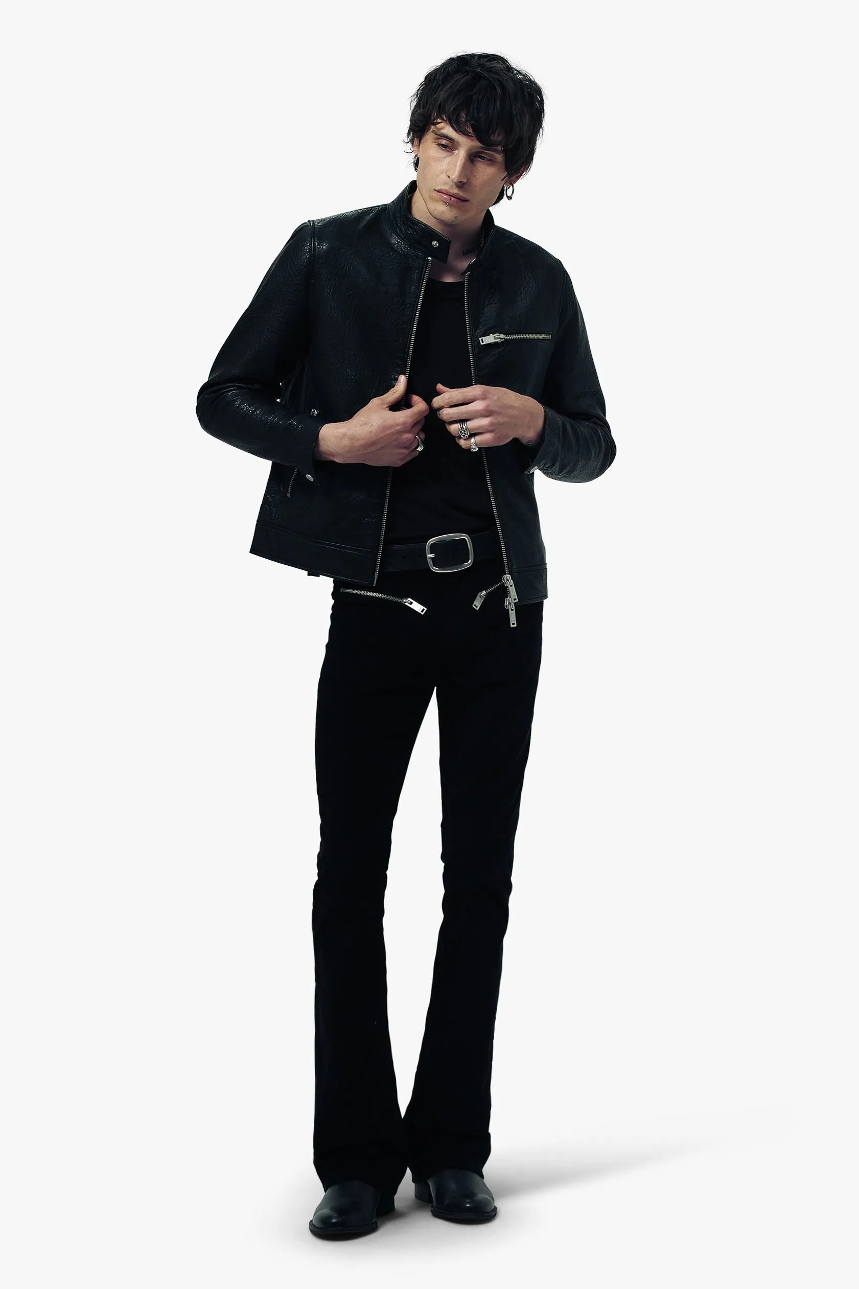 O73H RACER Leather Jacket sold by Other UK product image thumbnail 2