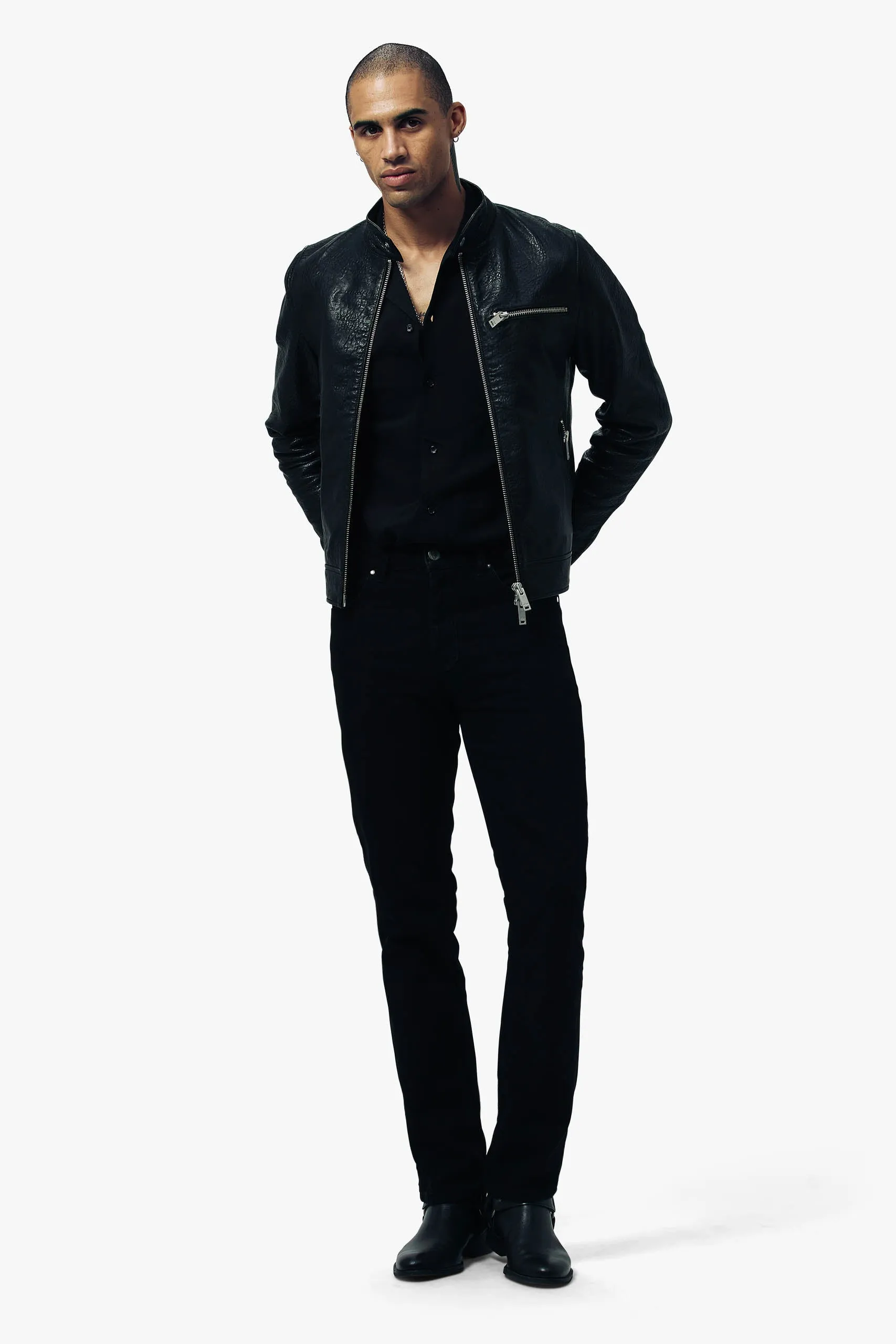 O73H RACER Leather Jacket sold by Other UK product image thumbnail 4