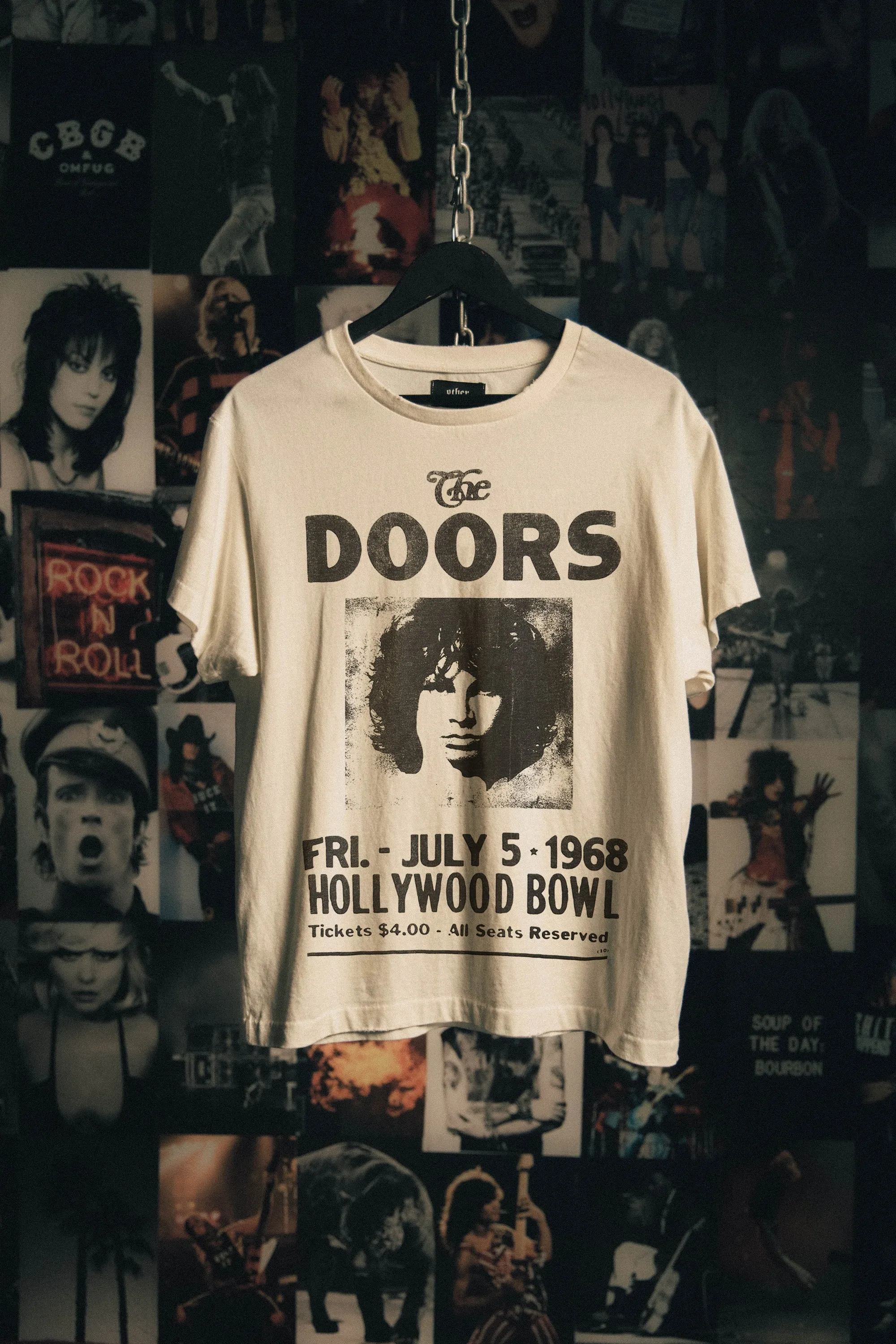 THE DOORS HOLLYWOOD BOWL VINTAGE T-SHIRT sold by Other UK product image thumbnail 3