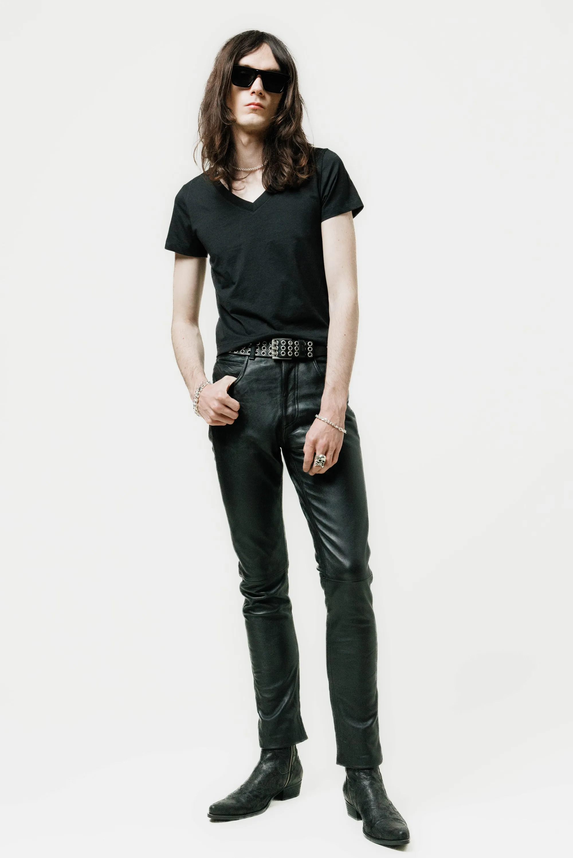 V Neck T-Shirt | Black sold by Other UK product image thumbnail 3