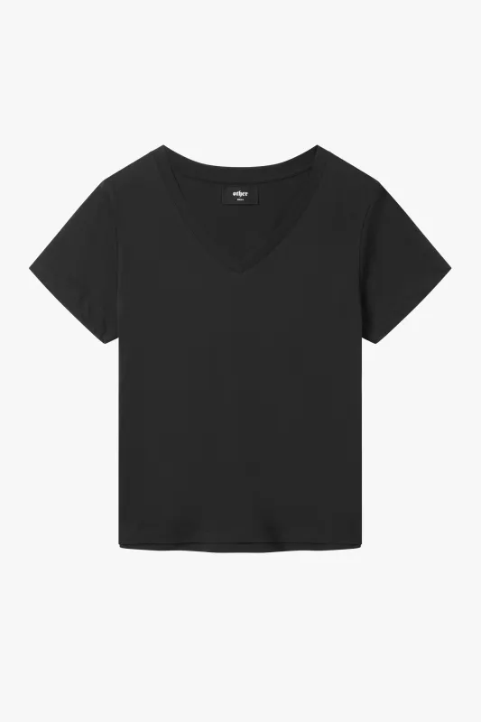 V Neck T-Shirt | Black sold by Other UK