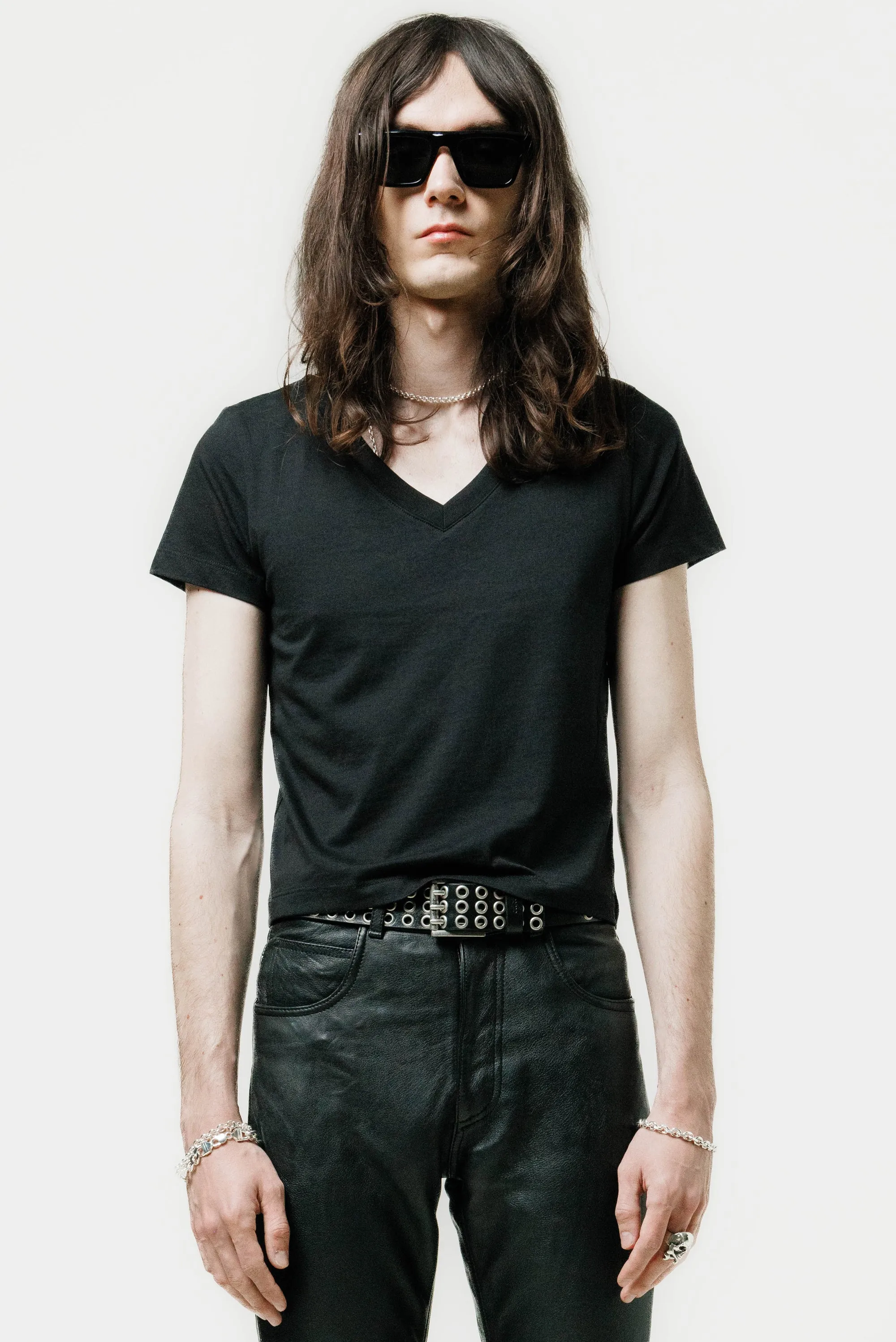 V Neck T-Shirt | Black sold by Other UK product image thumbnail 2