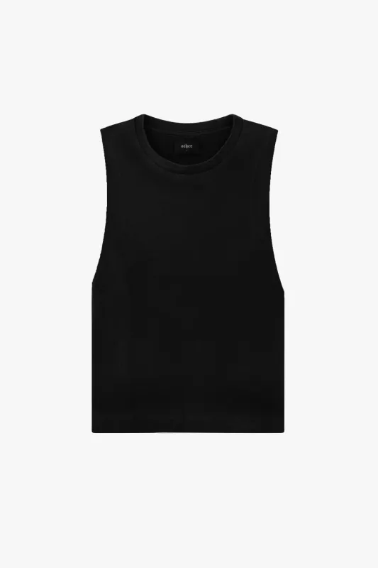 Vintage Issue Tank - Worn Black sold by Other UK