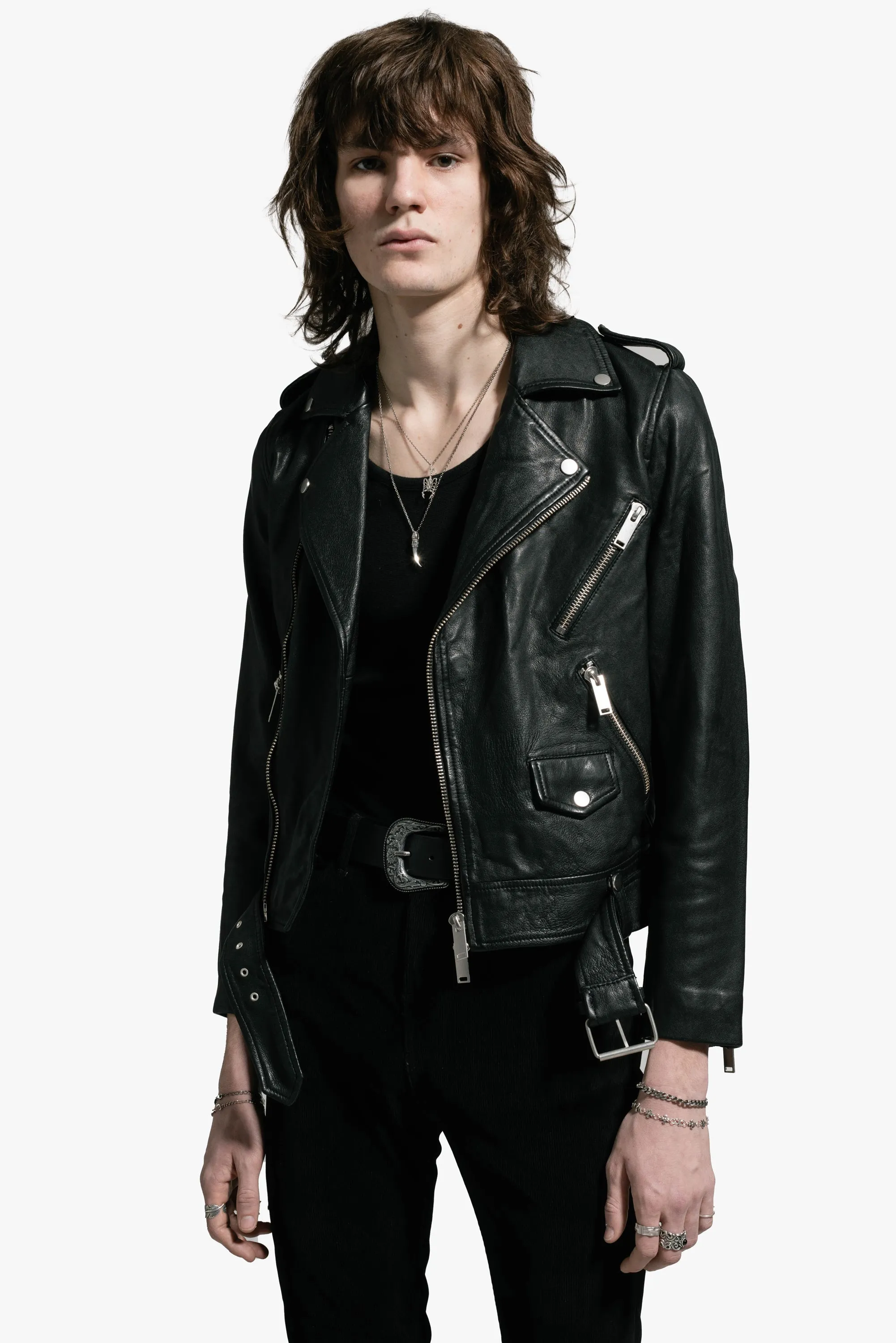 The Deuce Biker Jacket - Vintage Black sold by Other UK product image thumbnail 2