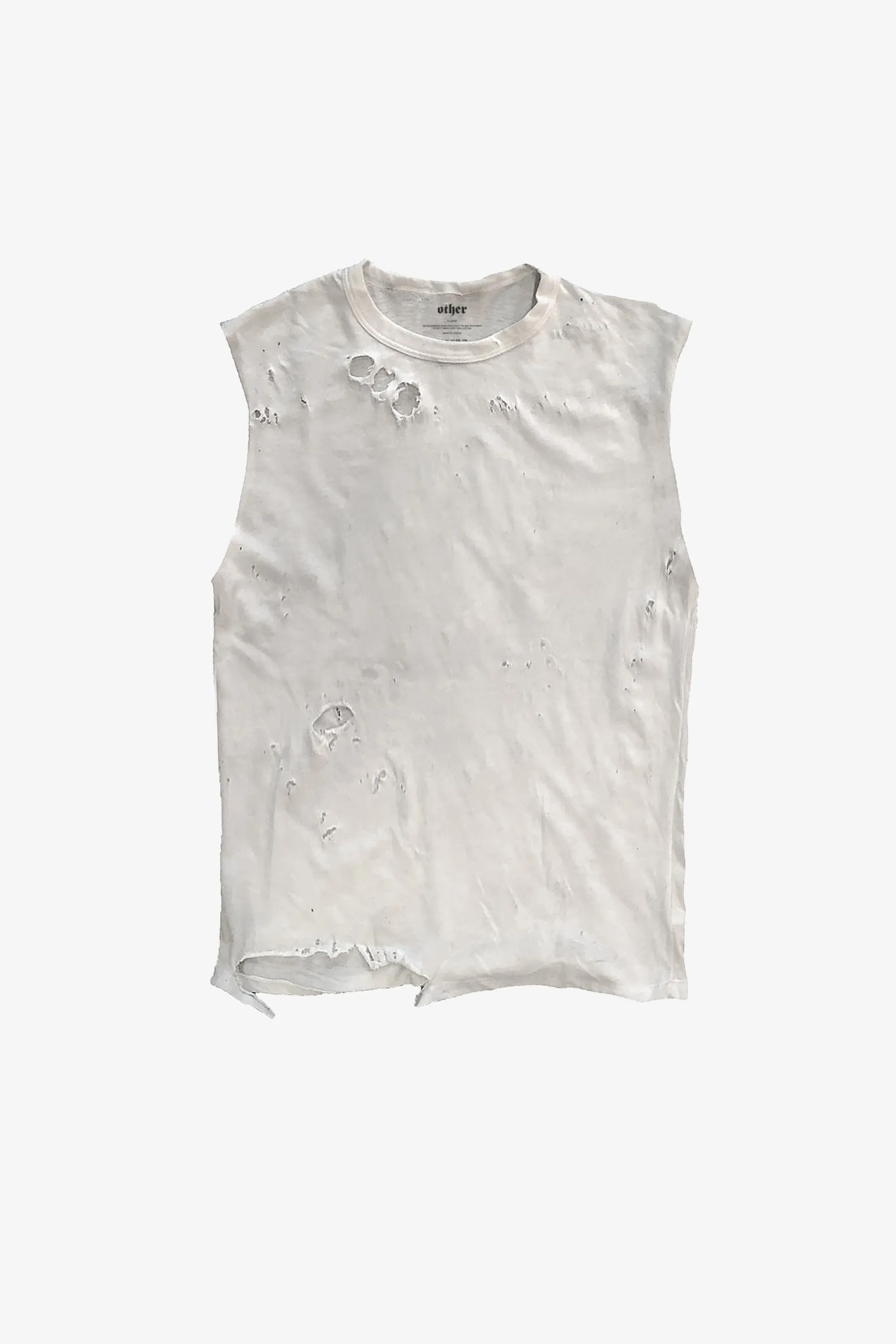 Thrasher Tank - White sold by Other UK