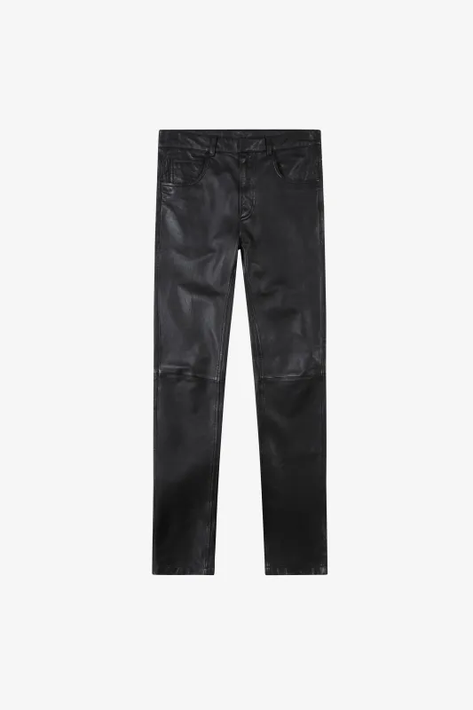 The Leather Pants - Vintage Black made by Other UK
