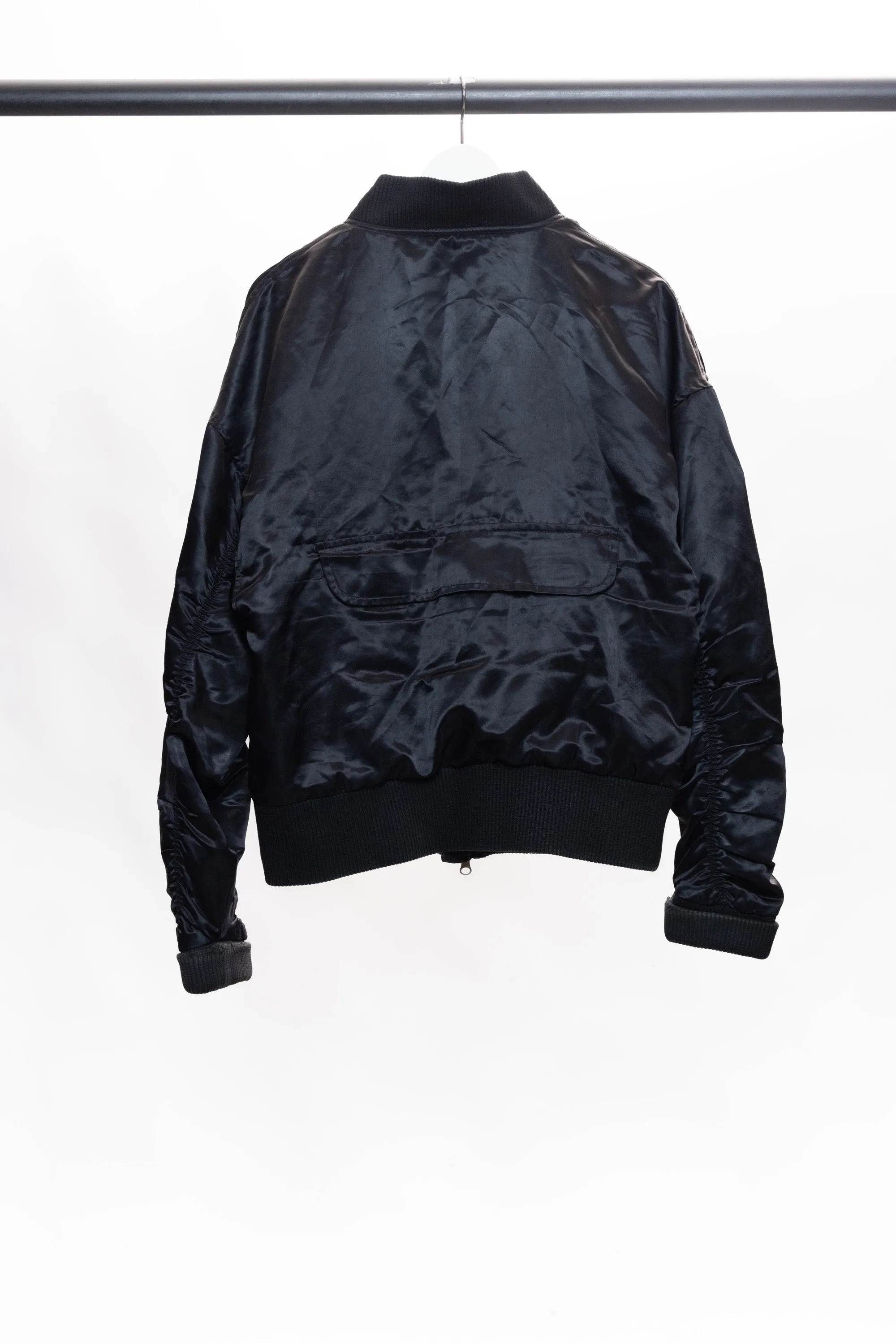 Oversized Bomber Jacket | Black sold by Other UK product image thumbnail 2