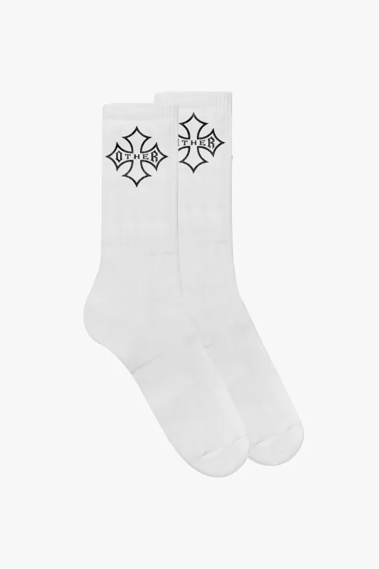 Icon Socks - White made by Other UK