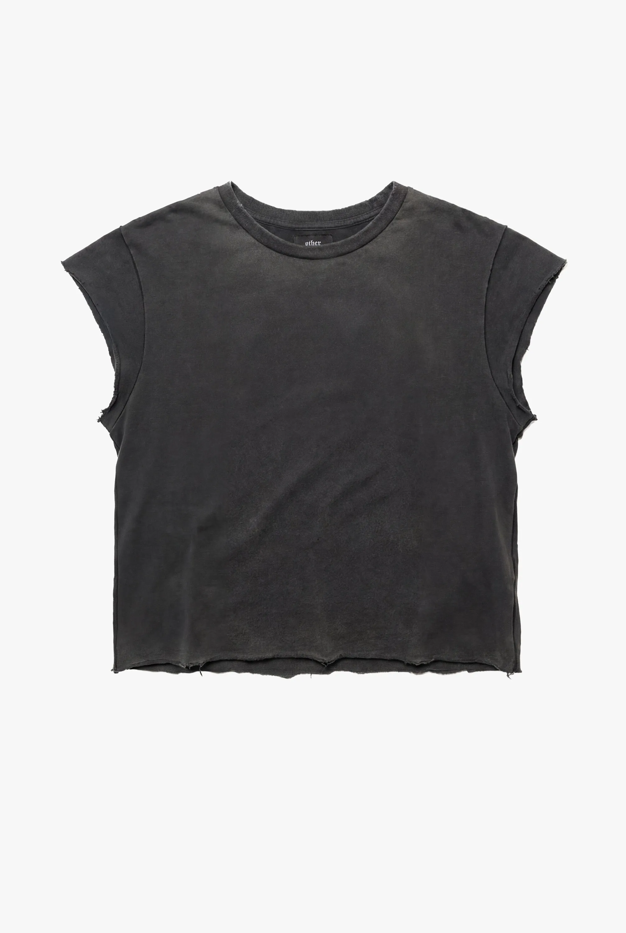 Vintage Issue Raw Edge T-Shirt - Heavy Relic Black - Women sold by Other UK