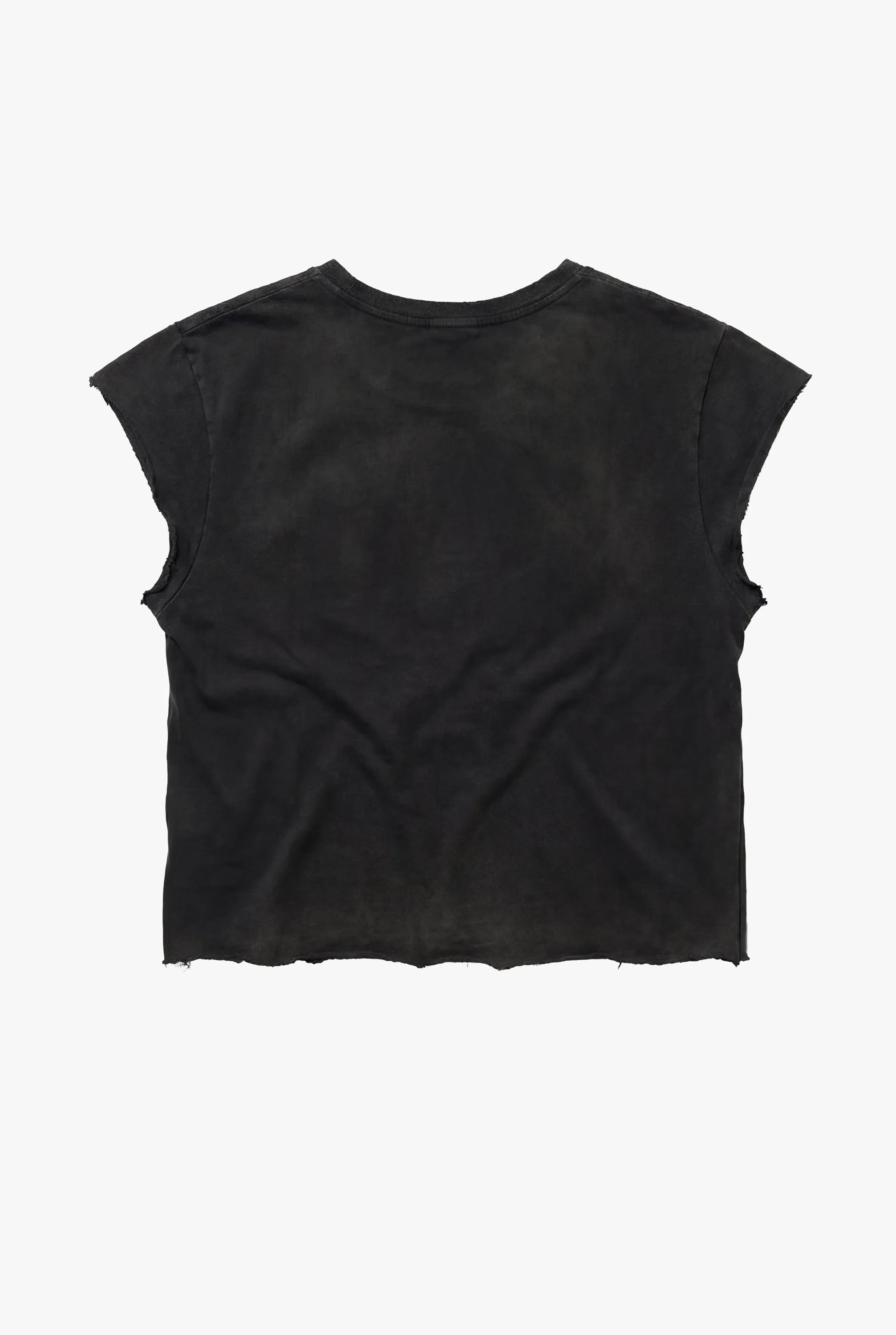 Vintage Issue Raw Edge T-Shirt - Worn Black - Women sold by Other UK product image thumbnail 2