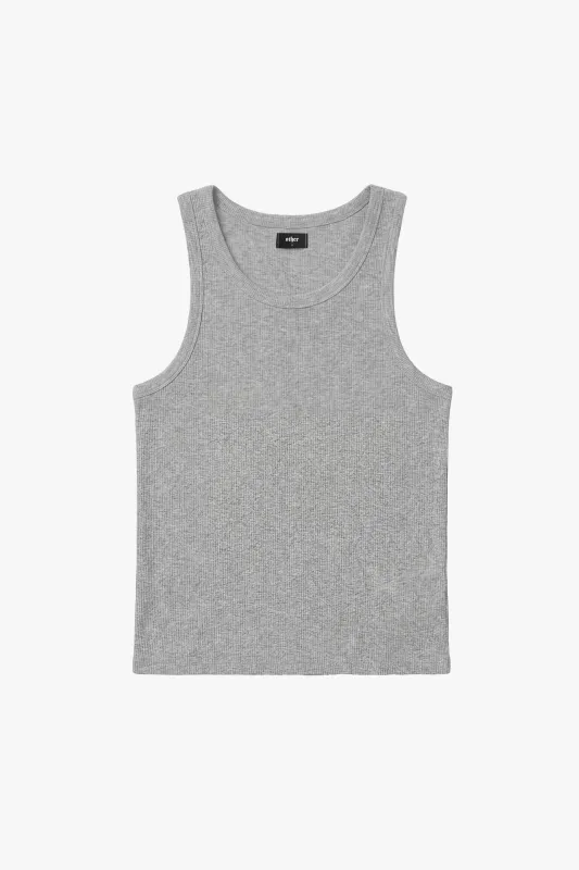 Heavy Rib  Beater Vest - Grey sold by Other UK