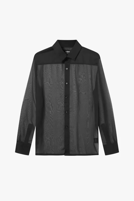Sheer Long Sleeve Shirt made by Other UK