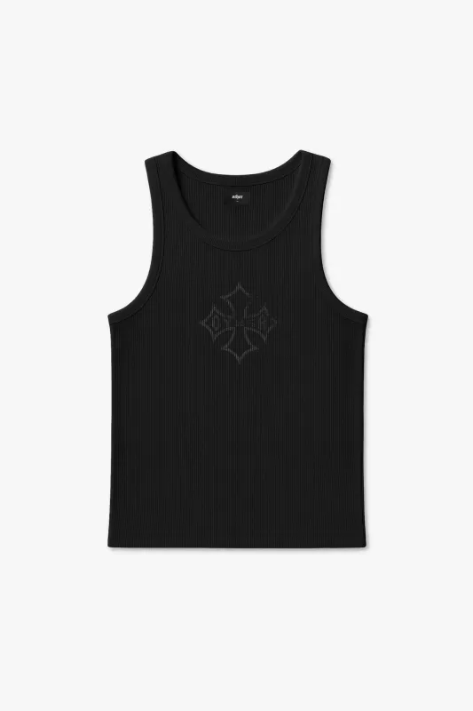 Icon Heavy Rib beater Vest - Black made by Other UK