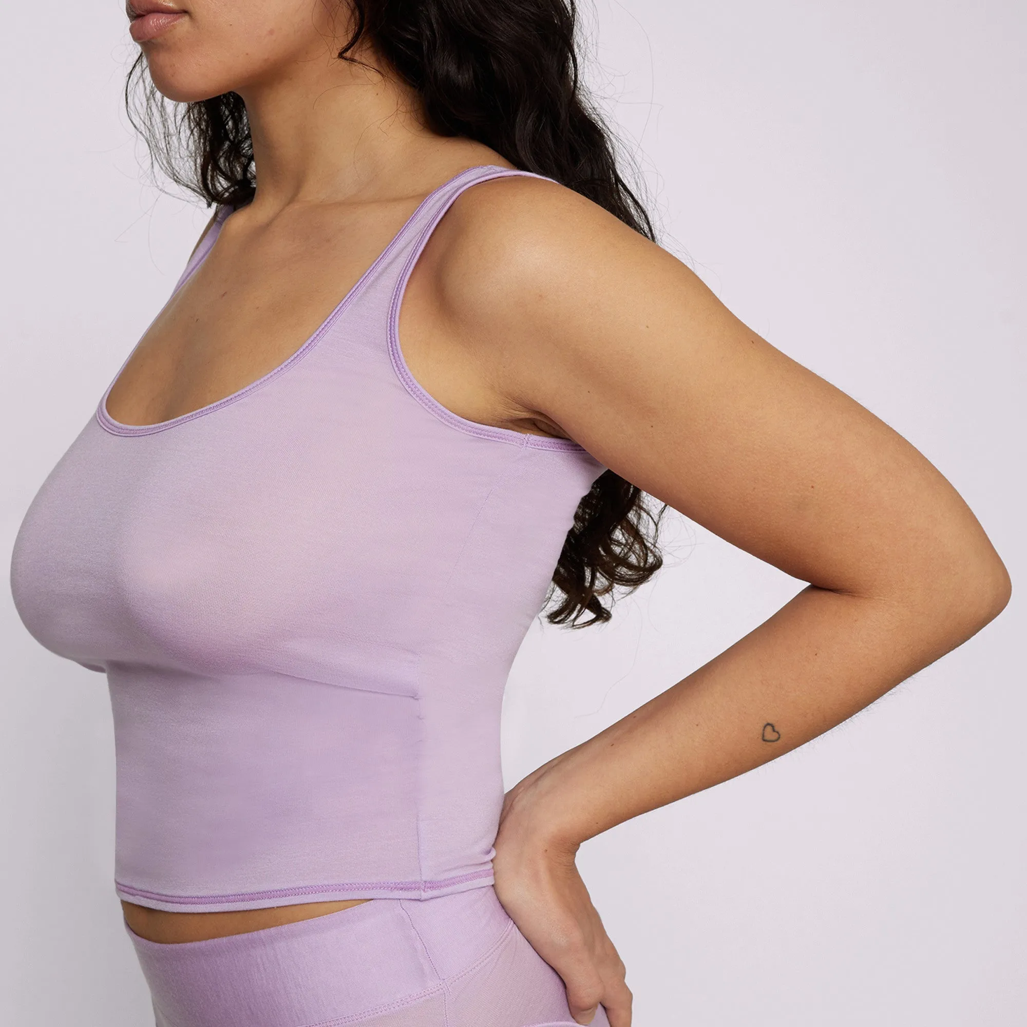 SuperSoft Cloud Tank | SuperSoft | Archive (Fresh Lavender) sold by Parade product image thumbnail 2